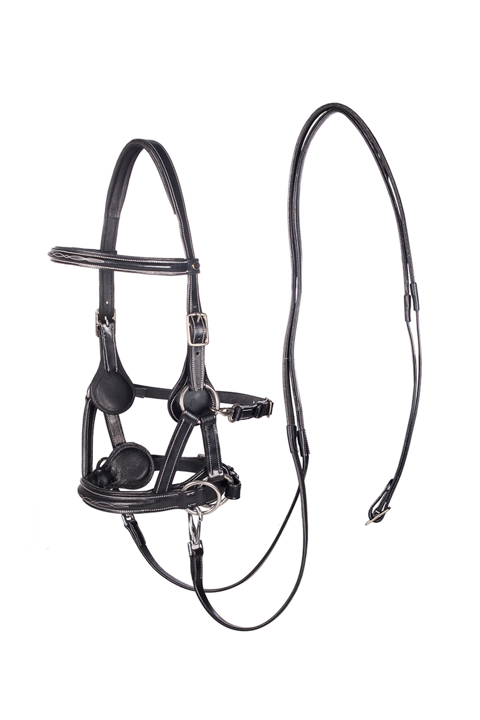 F.R.A. Freedom Riding Articles Flandy sidepull-suitset (System 3) englantilaista nahkaa Suitset & Ohjat