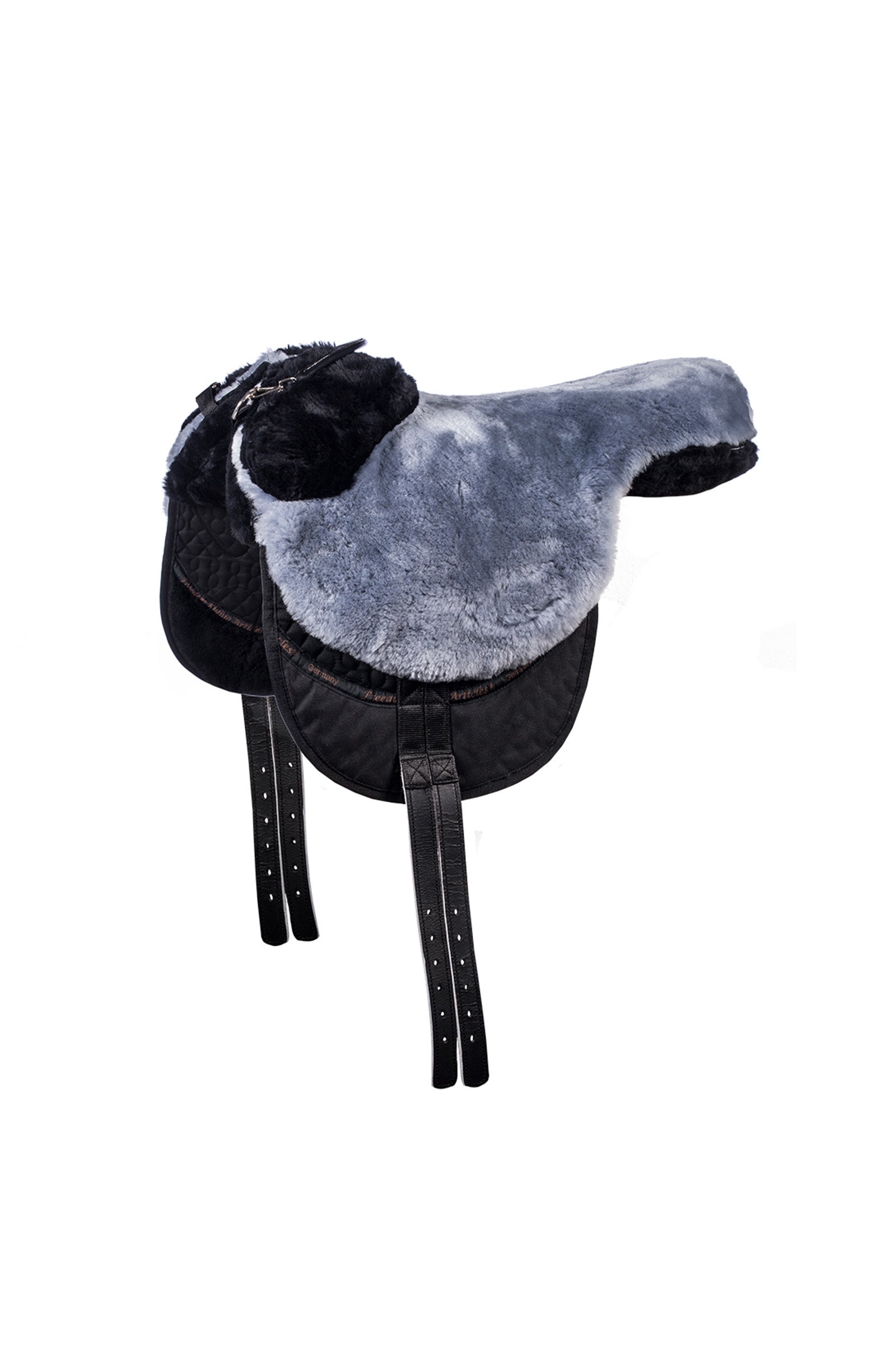 F.R.A. Freedom Riding Articles Macon Extra Merino Bareback Pad, Knee Rolls & Inlays, S Saddles, Girths & Stirrups