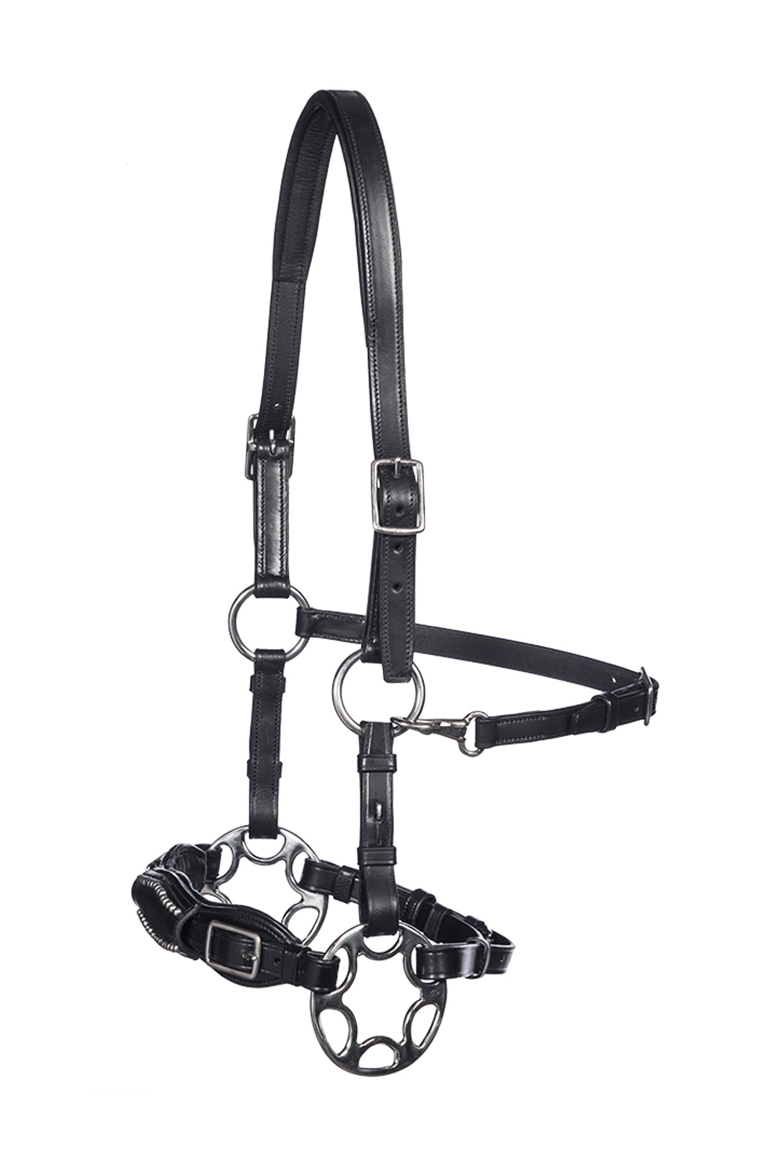 F.R.A. Freedom Riding Articles Miranti Hackamore (System 2) Leather, Jaw Straps, w/ Scissors Bridles & Reins