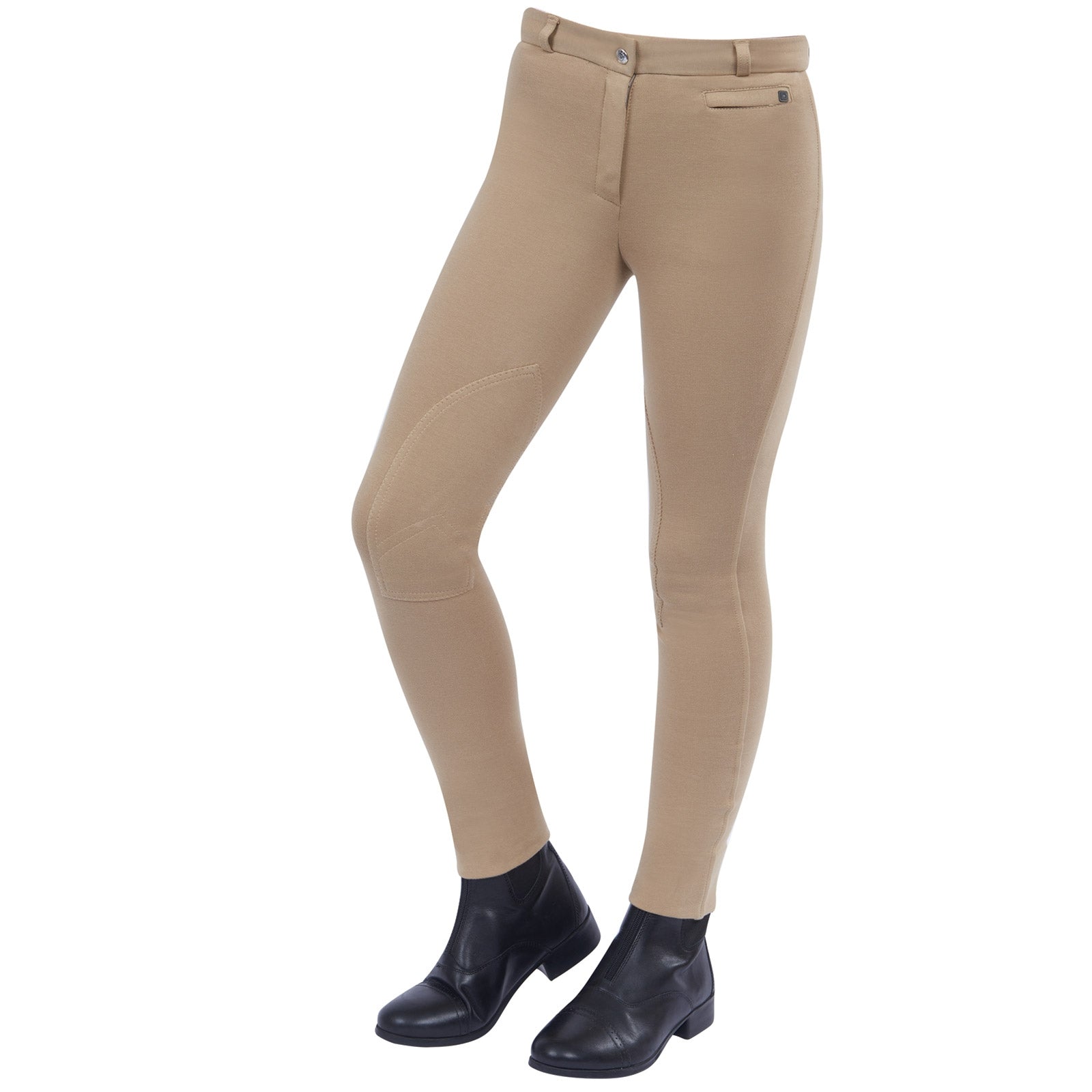Dublin Supa-fit Zip-Up polvipaikkaiset jodhpurratsastushousut, juniori Lasten ratsastusvaatteet