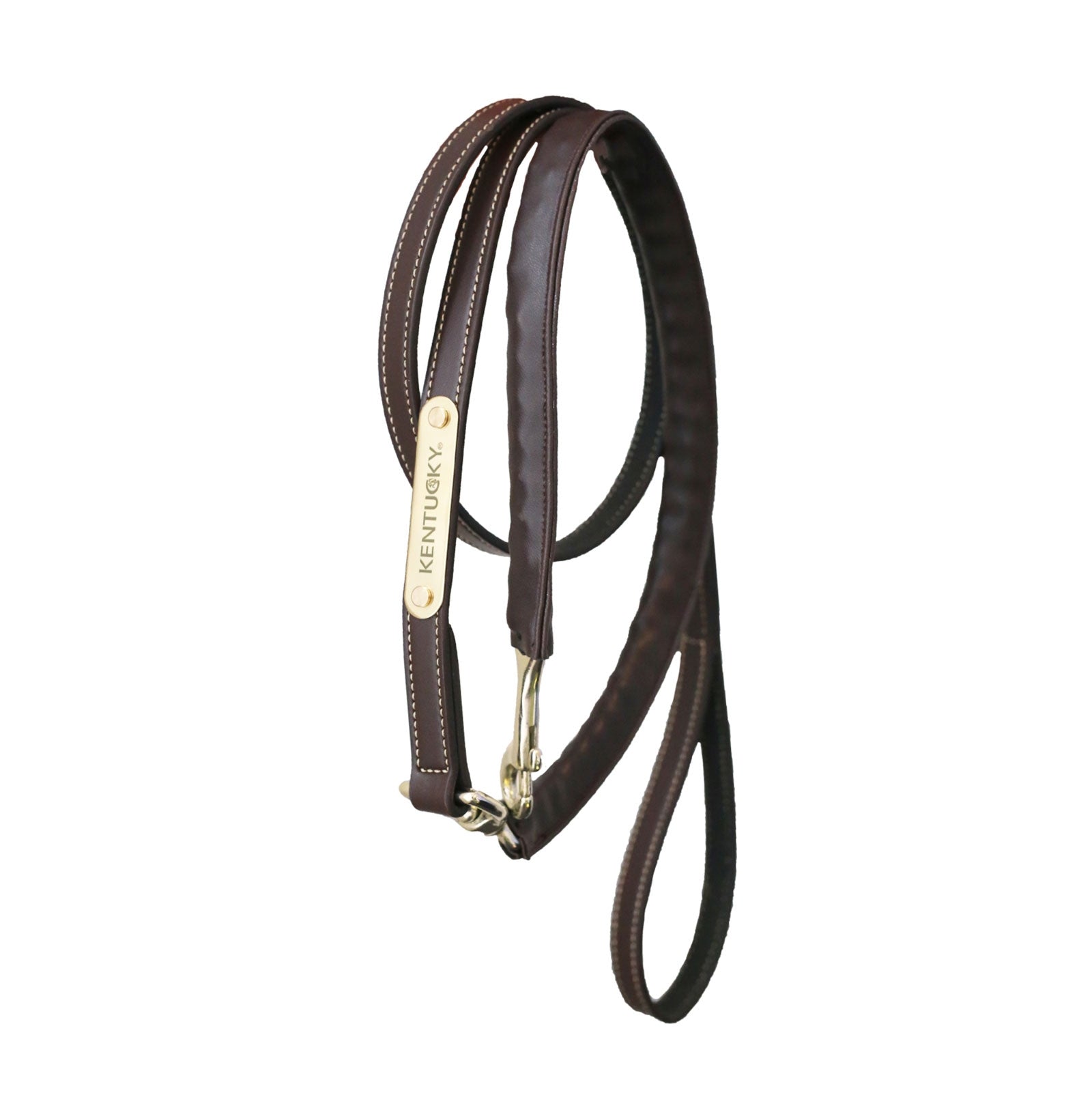 Kentucky Horsewear riimunnaru nahalla päällystetyllä ketjulla Riimut & riimunnarut