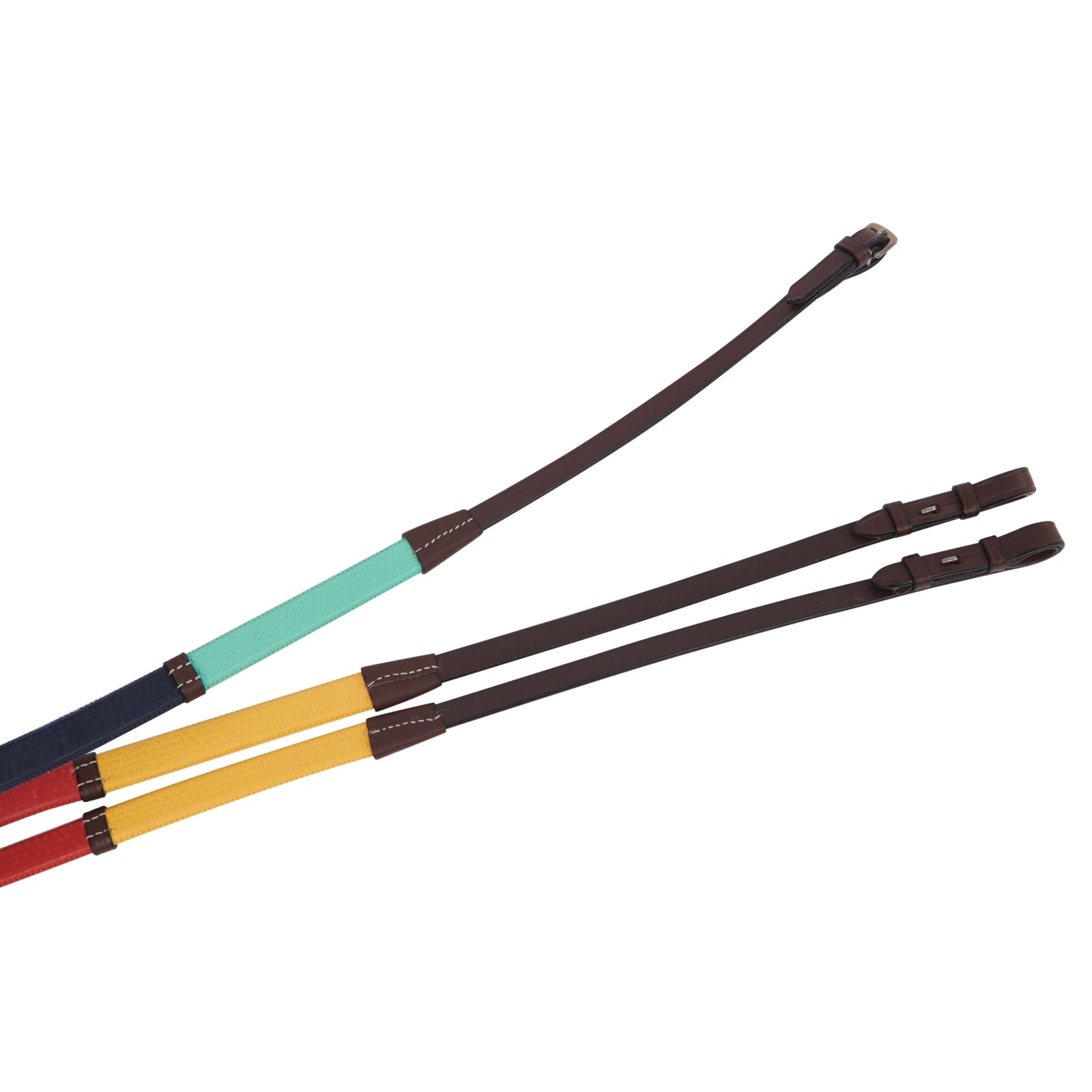 Kincade Rainbow -ohjat koukkukiinnityksillä Suitset & Ohjat