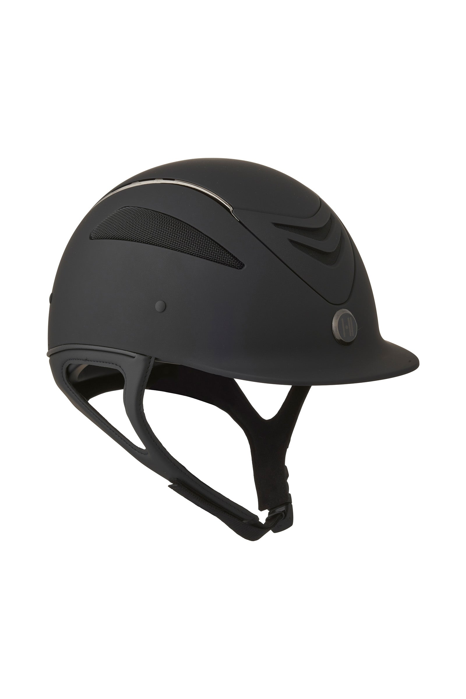 OneK Defender Matt Chrome Riding Helmet Safety Equipment