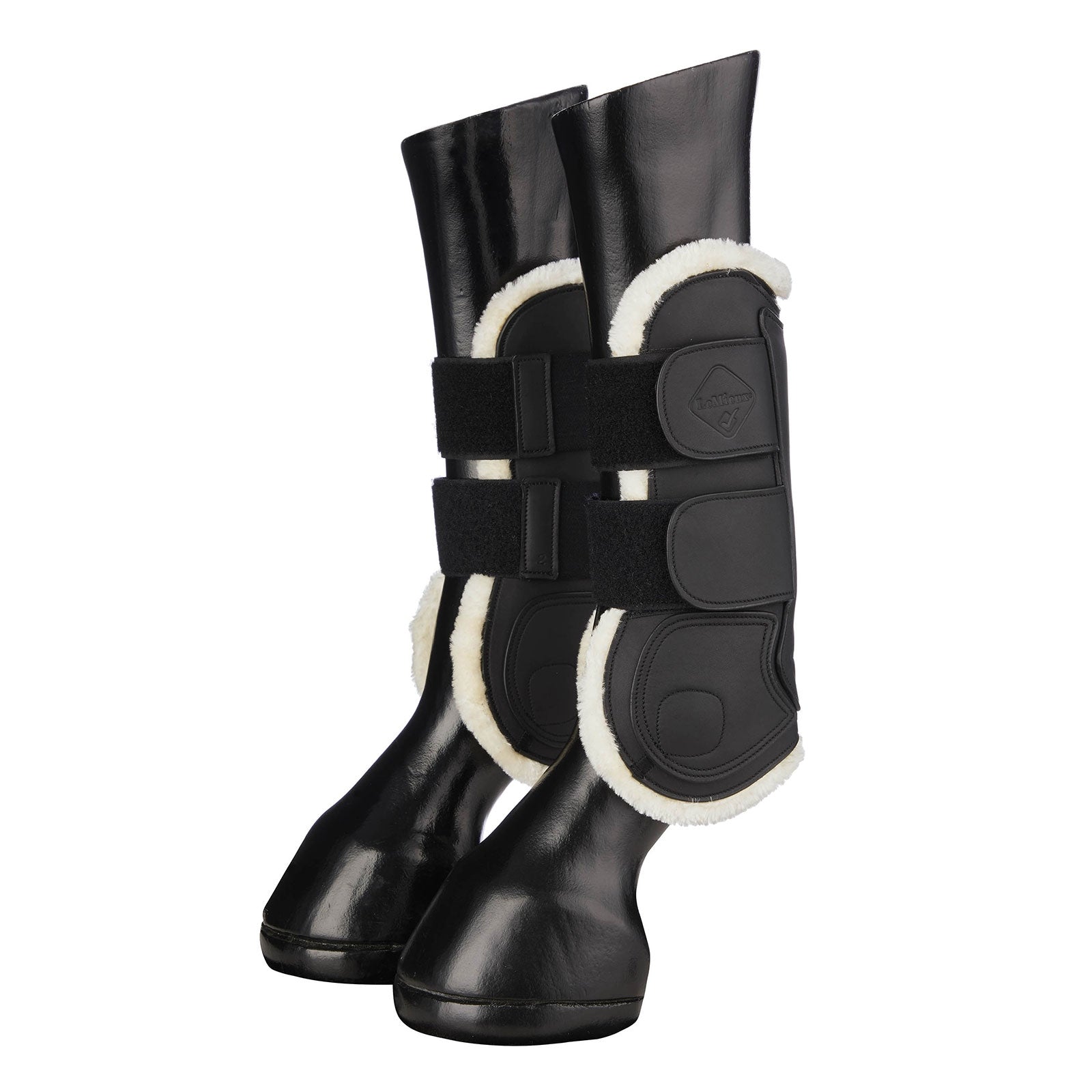 LeMieux Capella Comfort nahkaiset jännesuojat Leg Protection & Hoof Protection for Horses