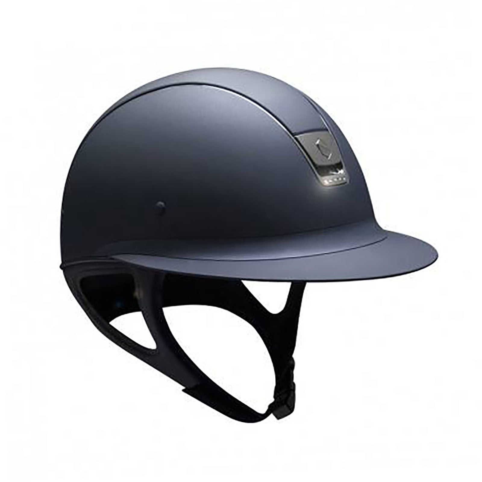 Samshield Miss Shield Shadowmatt ratsastuskypärä, Black Chrome w/ 5 Swarovski (ilman täytettä) Ratsastuskypärät & Turvaliivit