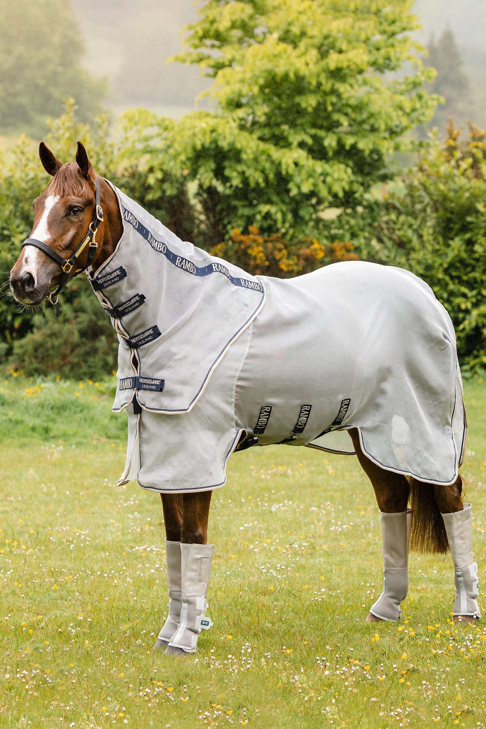 Horseware Rambo Protector hyönteisloimi irrotettavalla kaulaosalla Loimet