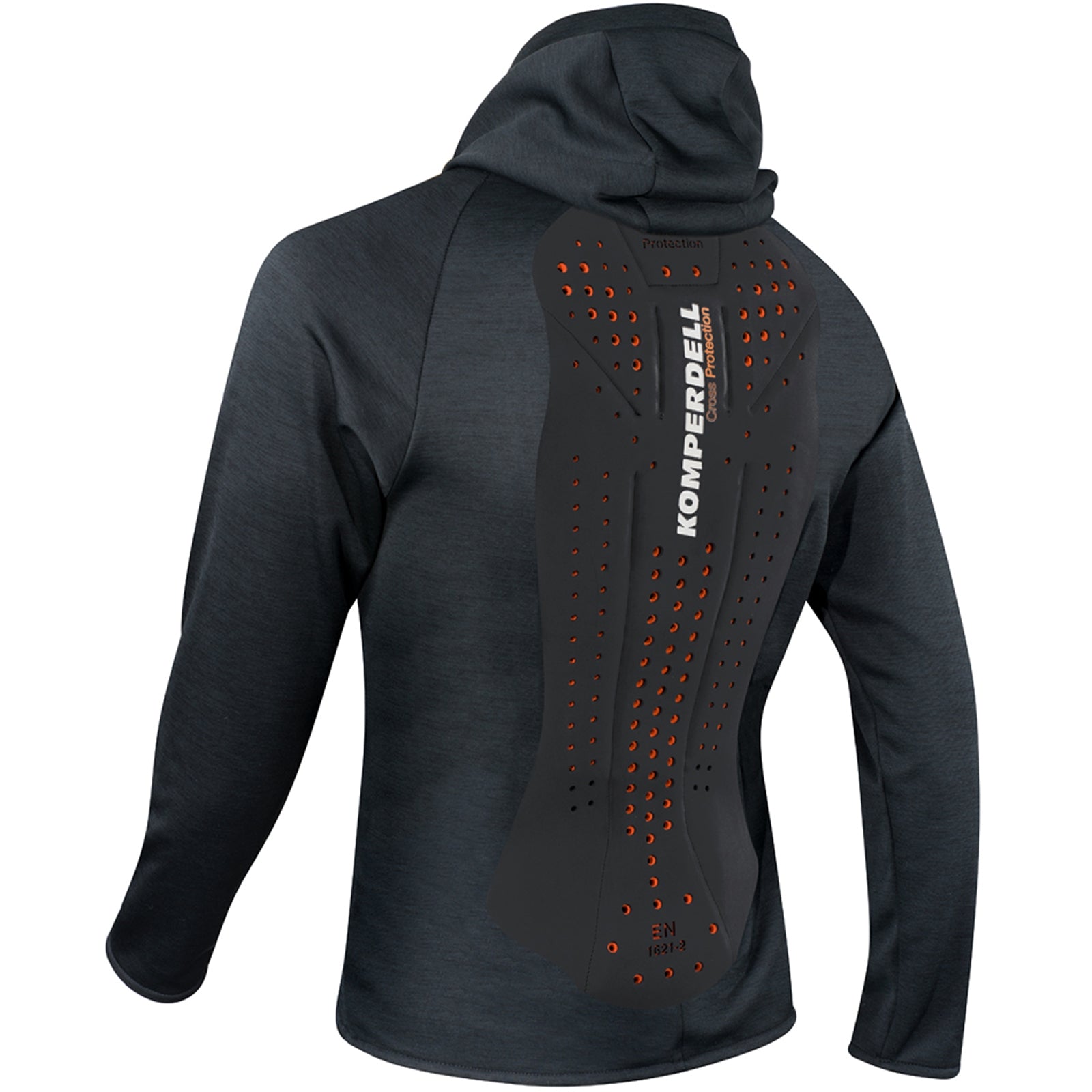 Komperdell Men's Hoody With Integrated Back Protector Safety Equipment
