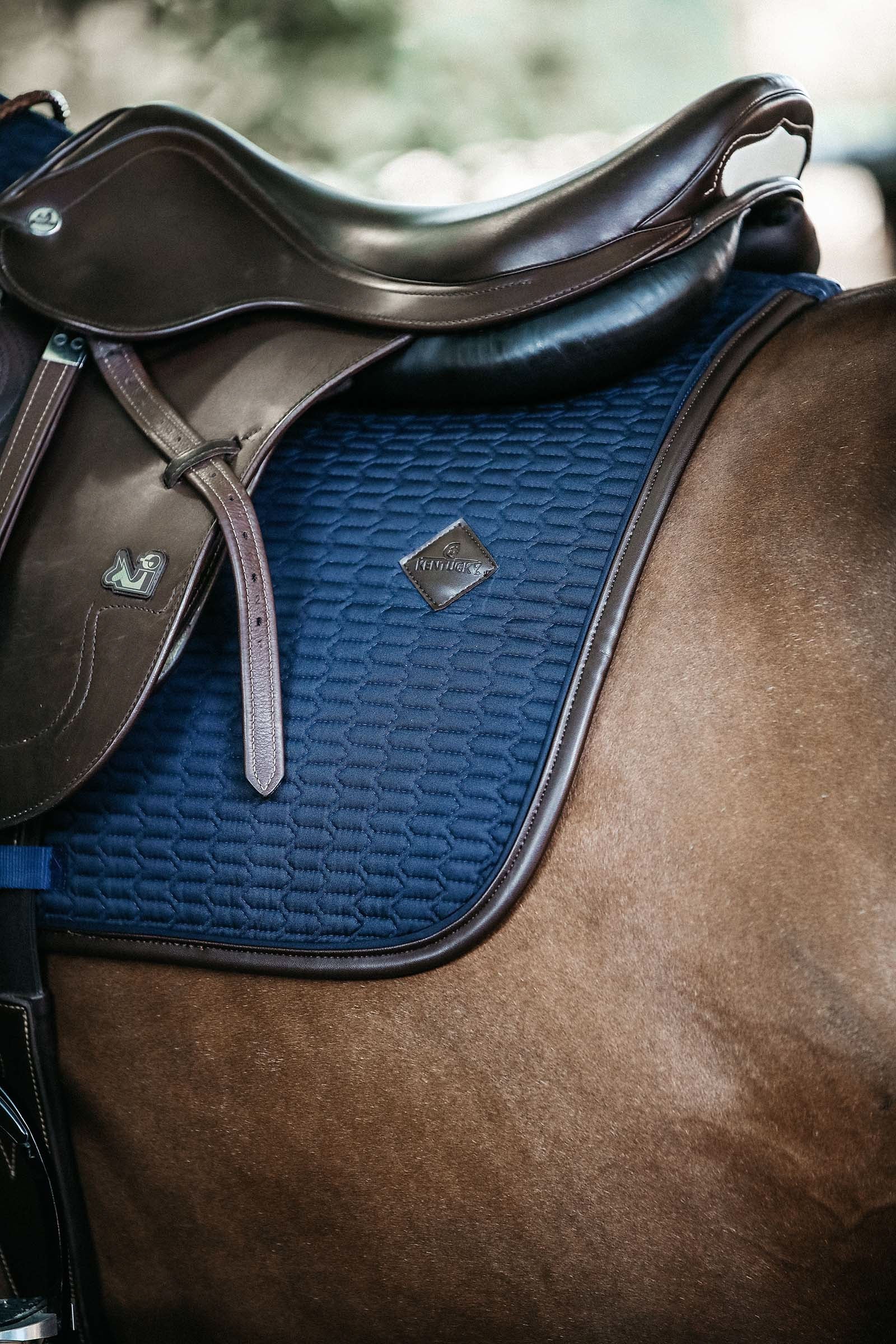 Kentucky Horsewear Saddle Pad Color Edition Leather Jumping Saddle Pads