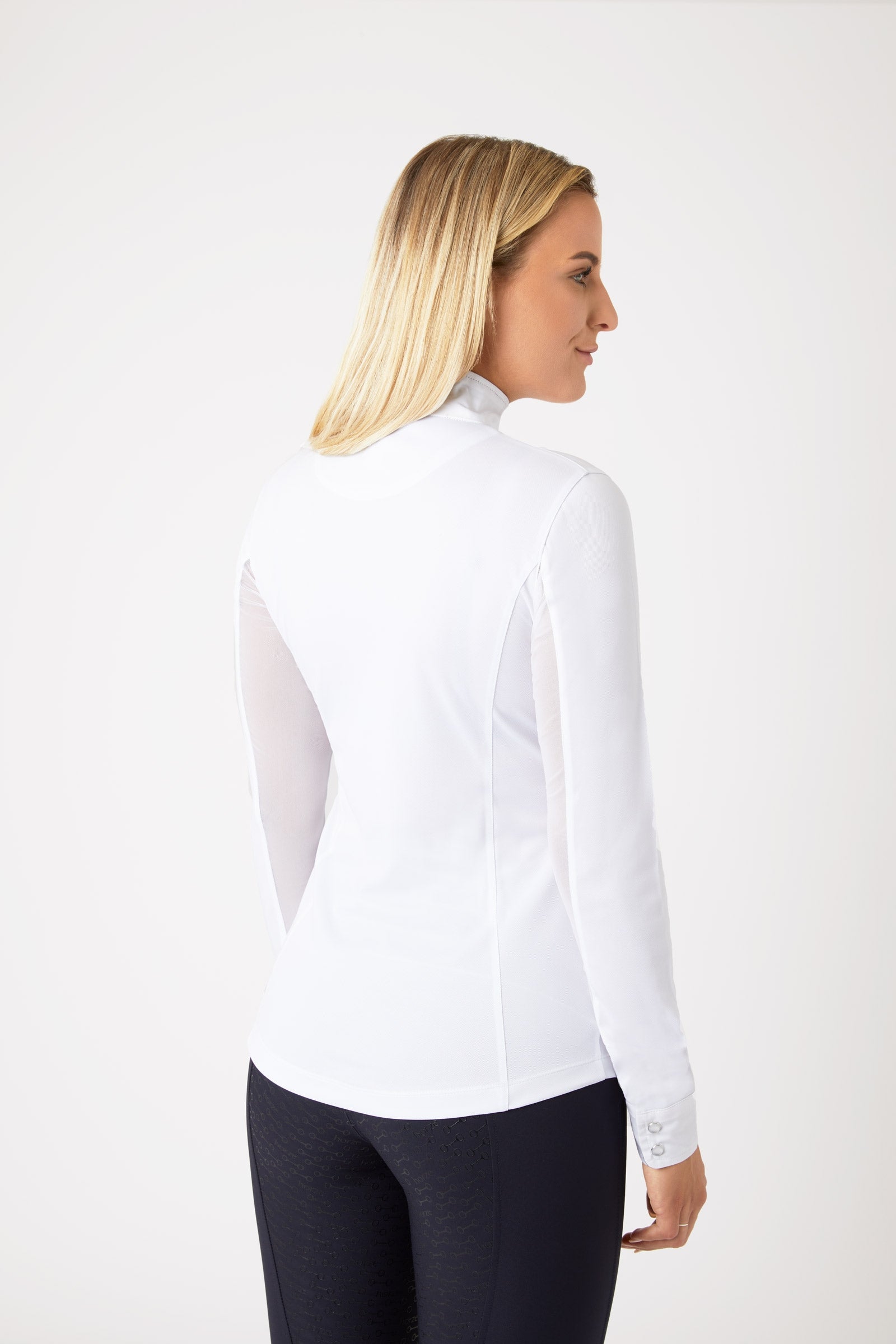 Horze Blaire Women's Long-Sleeved Functional Show Shirt Women’s Riding Clothing