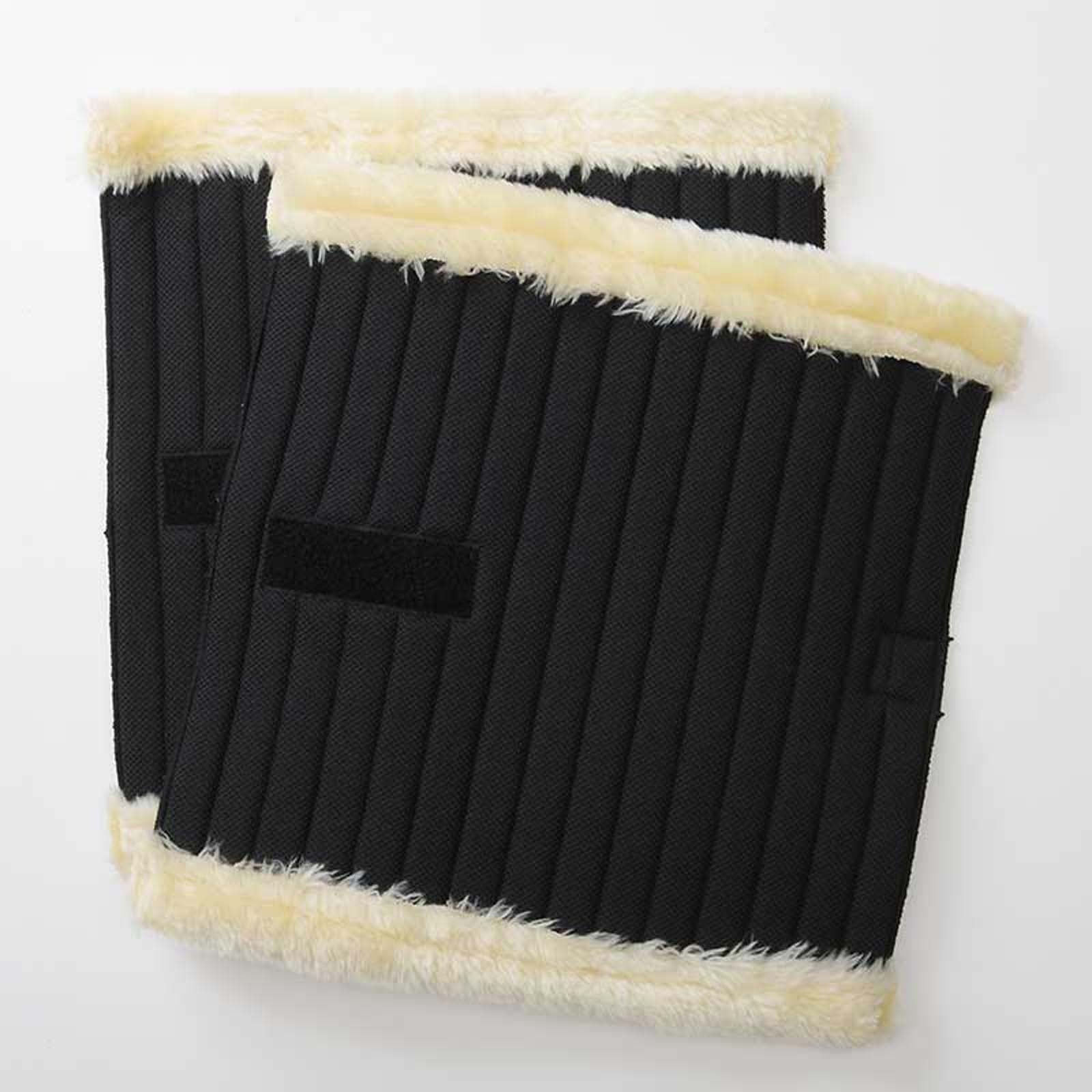 Kavalkade Wool pintelipatjat tekoturkiksella Leg Protection & Hoof Protection for Horses