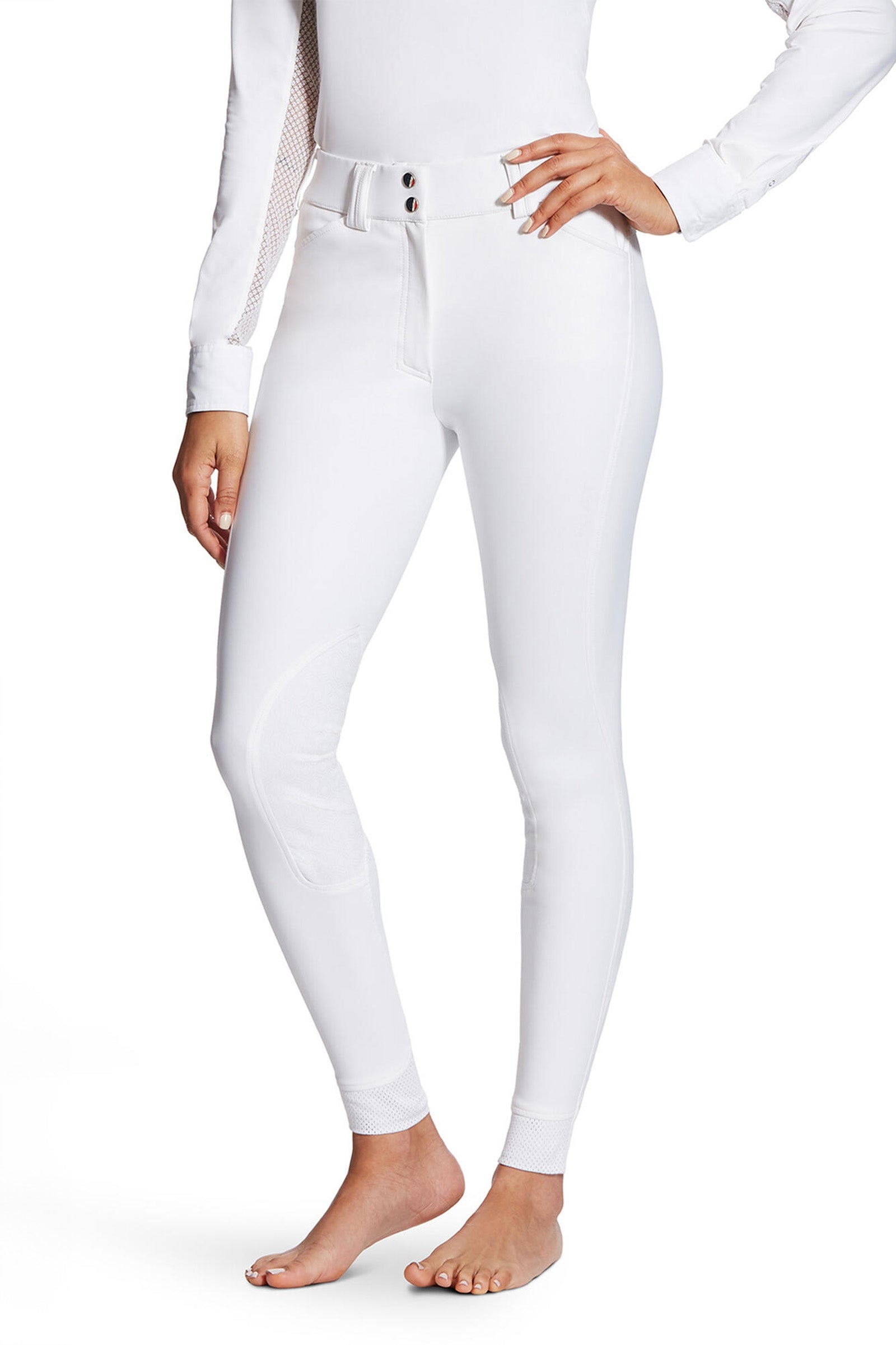 Ariat Tri Factor Women's Knee Patch Breeches Womens Breeches