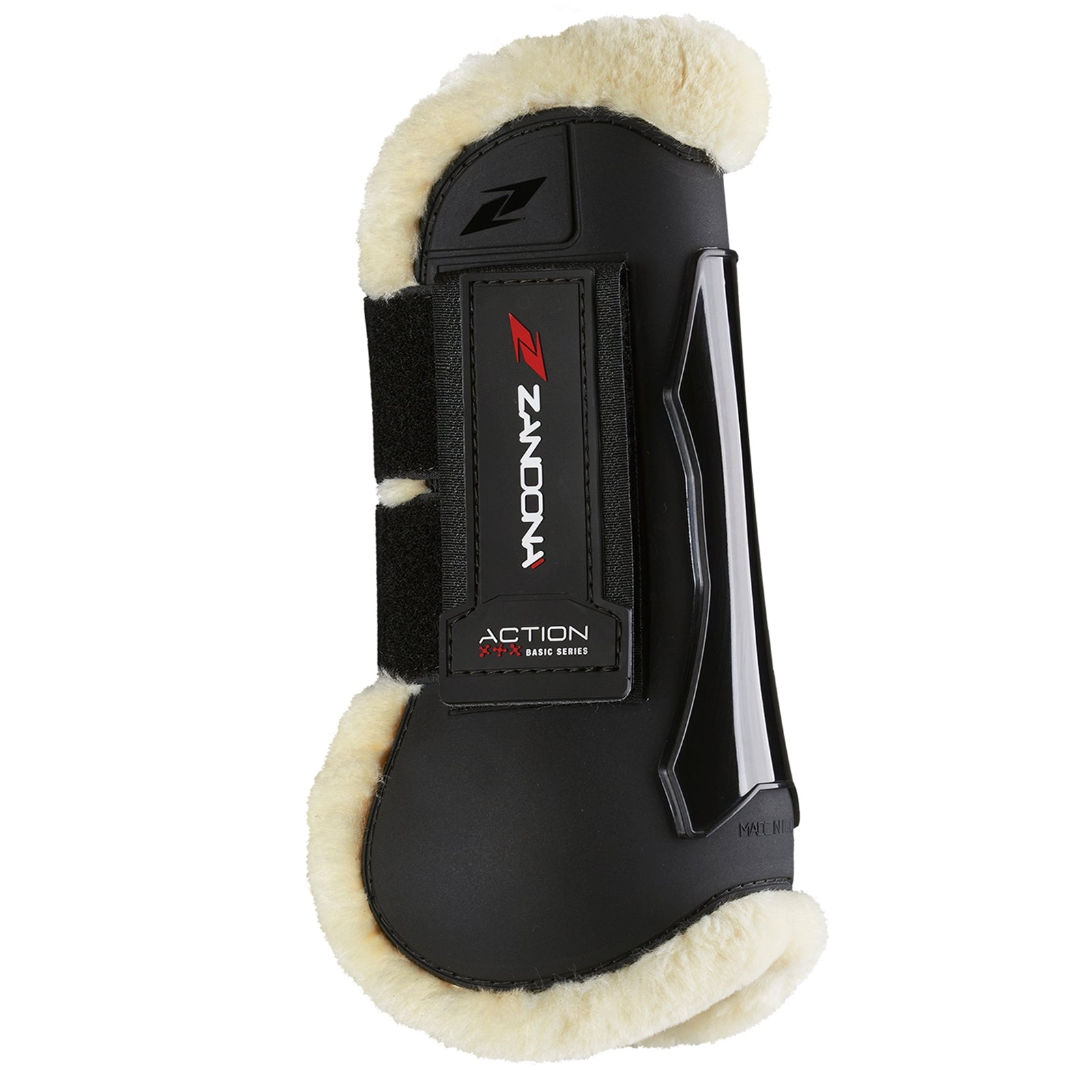 Zandona Action Techno-Fur Tendon Boots Leg Protection & Hoof Protection for Horses
