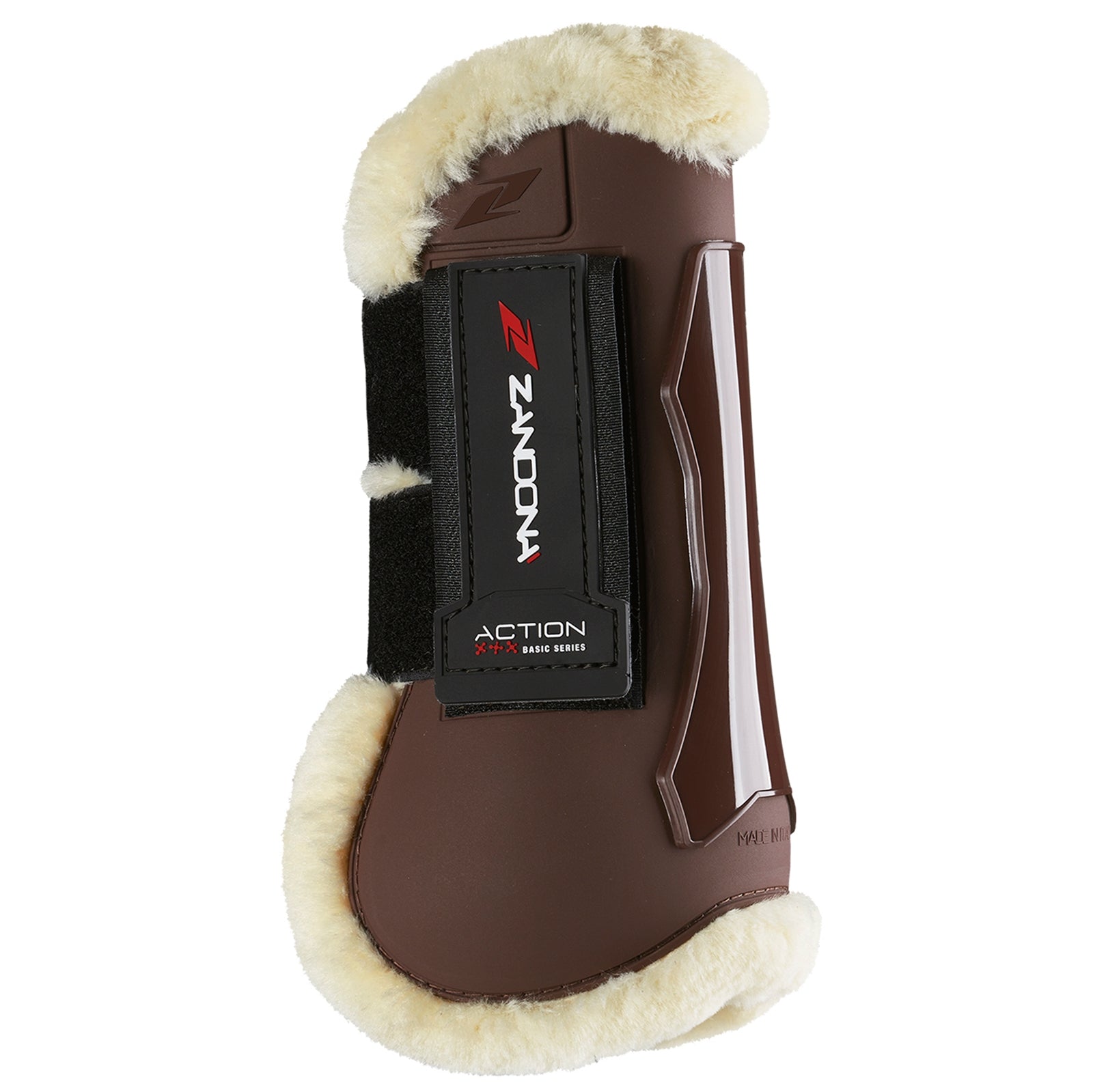 Zandona Action Techno-Fur Tendon Boots Leg Protection & Hoof Protection for Horses