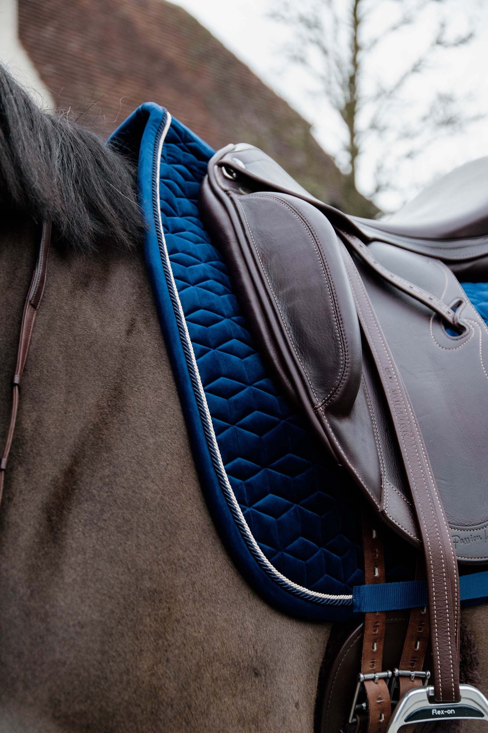 Kentucky Horsewear Basic Velvet Dressage Saddle Pad Saddle Pads