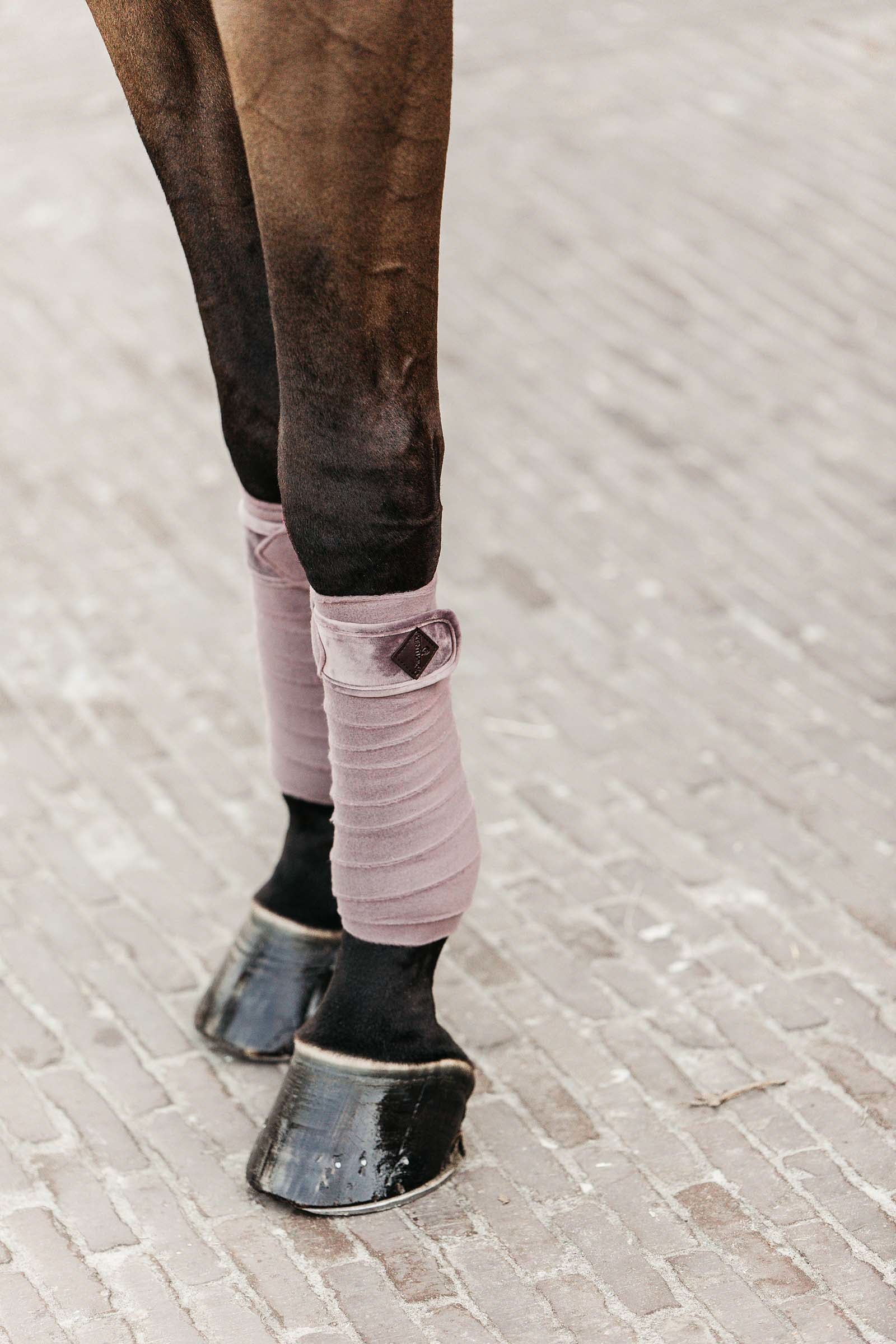 Kentucky Horsewear Velvet Polar Fleece Bandages Leg Protection & Hoof Protection for Horses