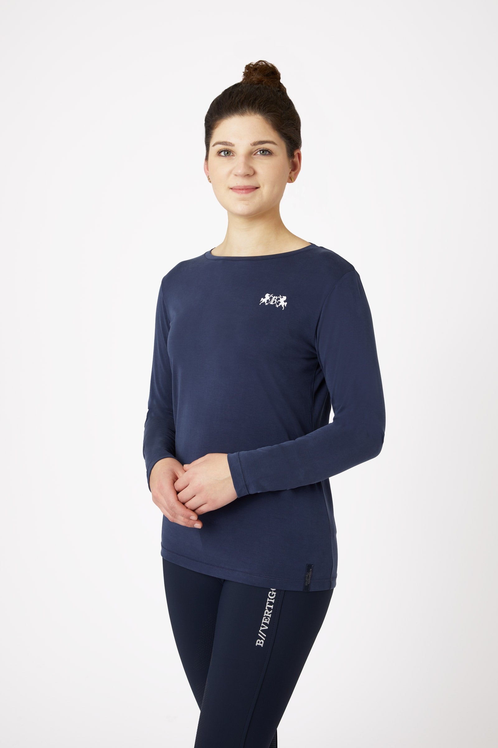 B Vertigo Daniele naisten pitkähihainen paita Naisten ratsastusvaatteet