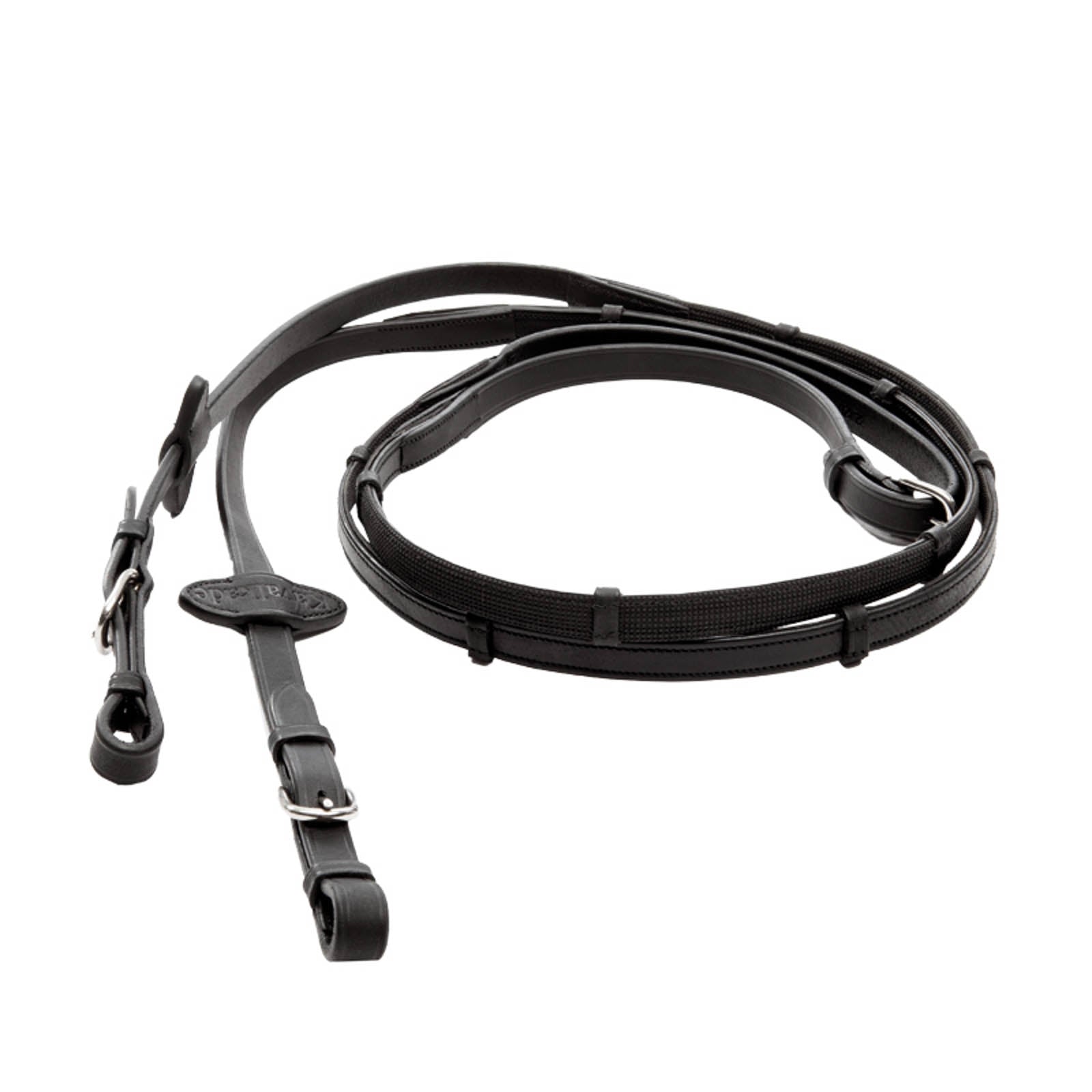 Kavalkade Soft Grip Reins With 5 Stops, 16 mm Bridles & Reins
