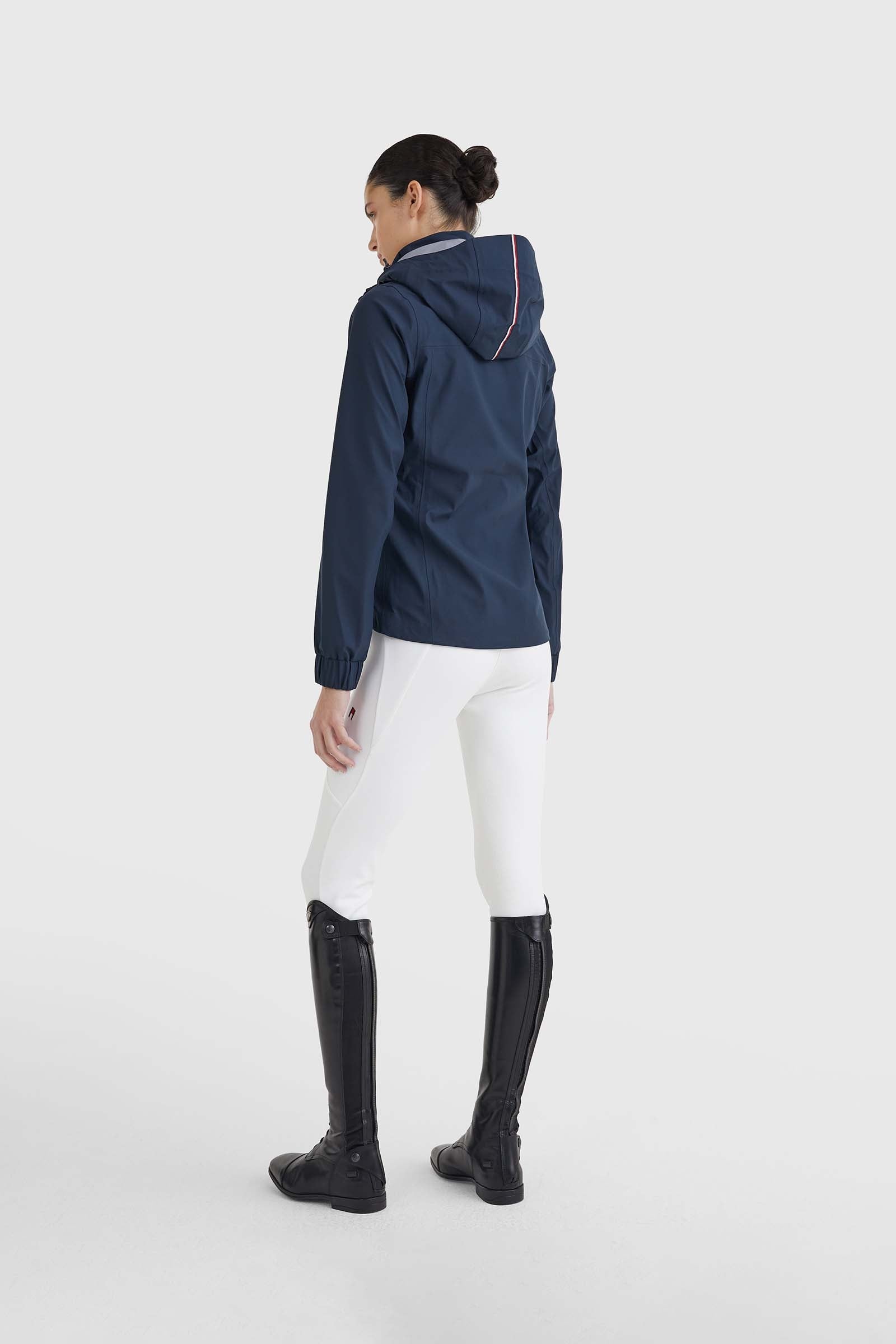 Tommy Hilfiger Equestrian Unicolor Women's Rain Jacket Women’s Riding Clothing