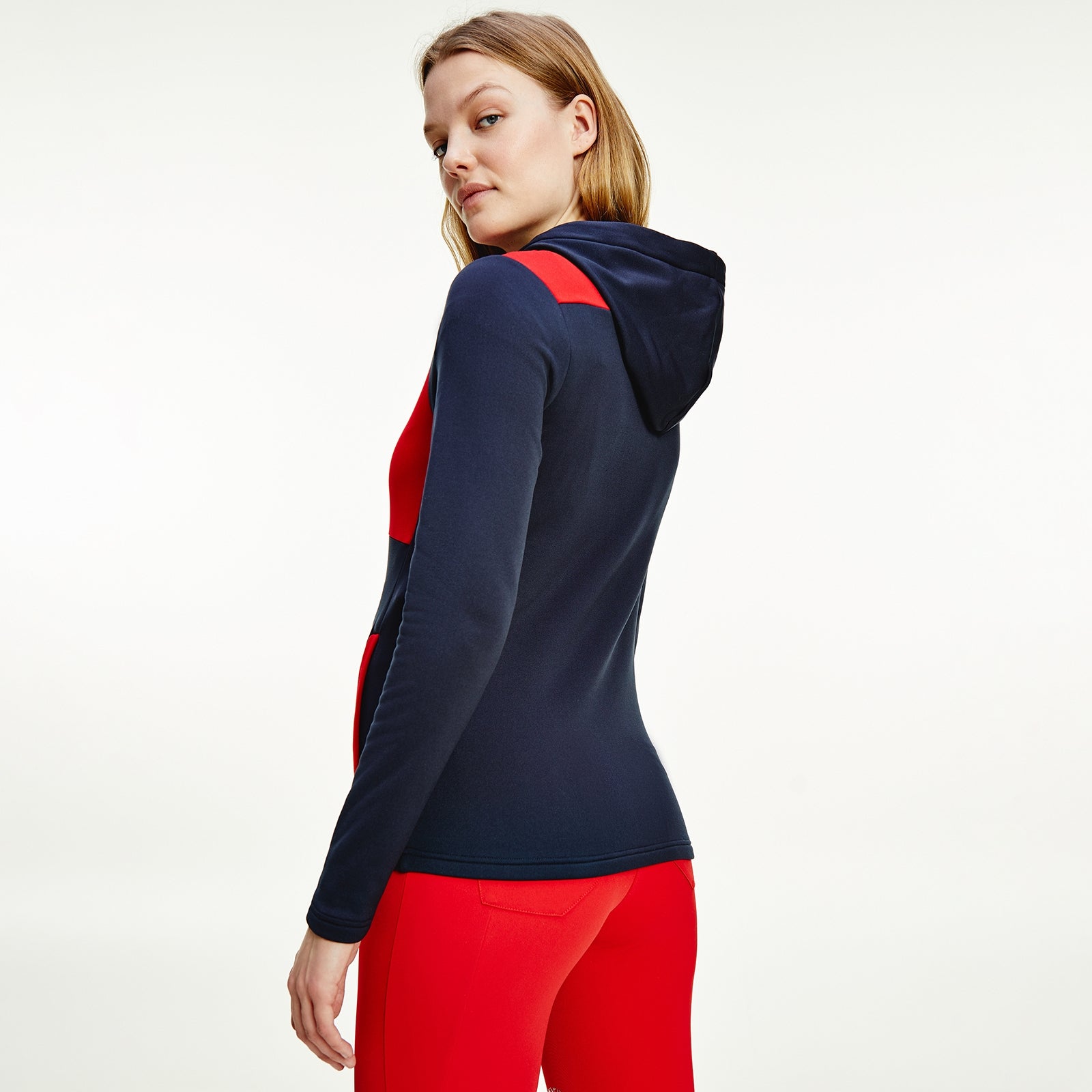 Tommy Hilfiger Equestrian Color Block Women's Training  Jacket Women’s Riding Clothing