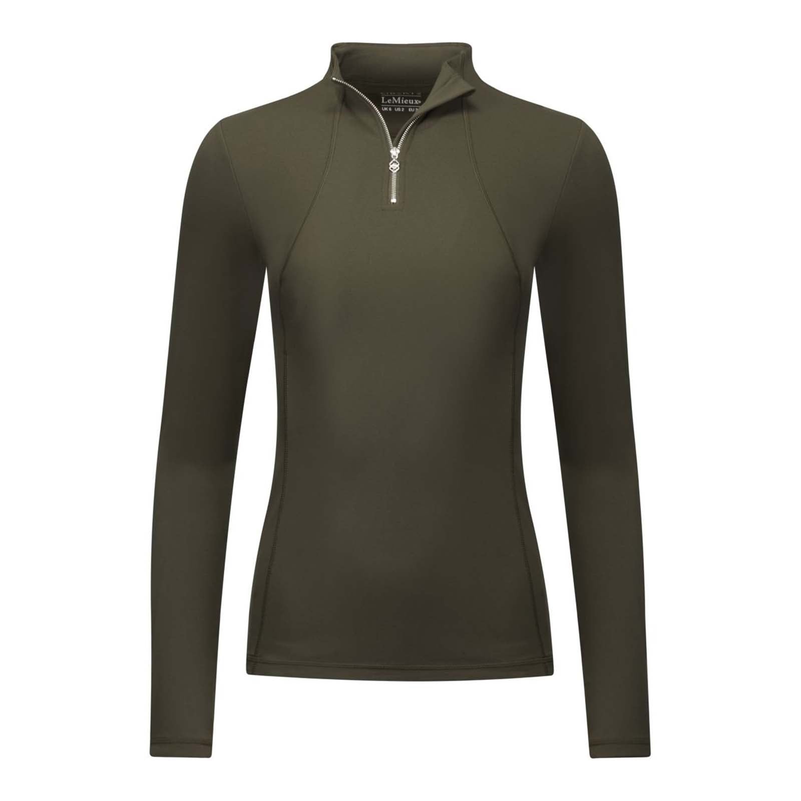 LeMieux Base Layer Zip aluspaita Naisten ratsastusvaatteet