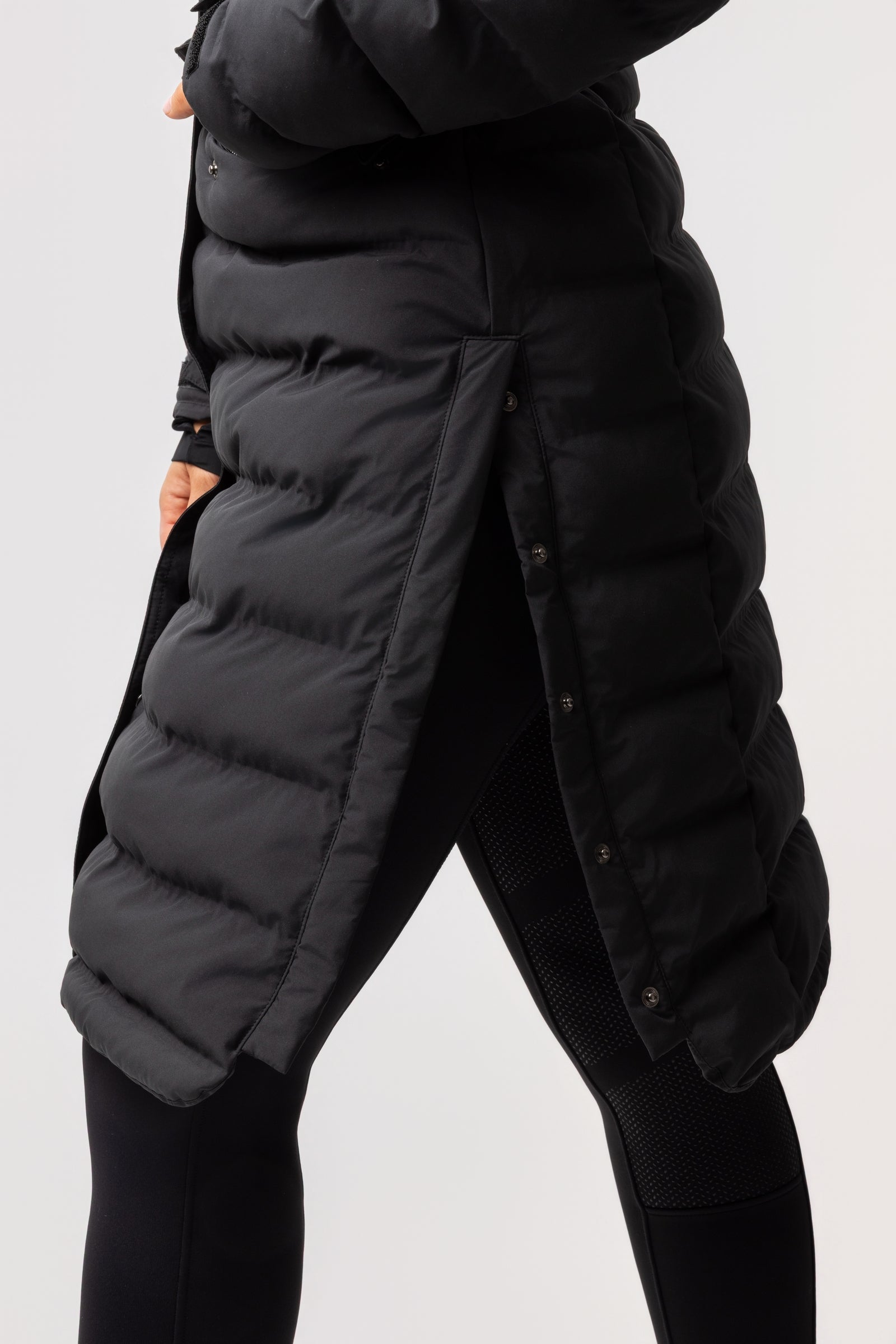 B Vertigo Celeste Women's Waterproof Parka Riding Jacket Women’s Riding Clothing