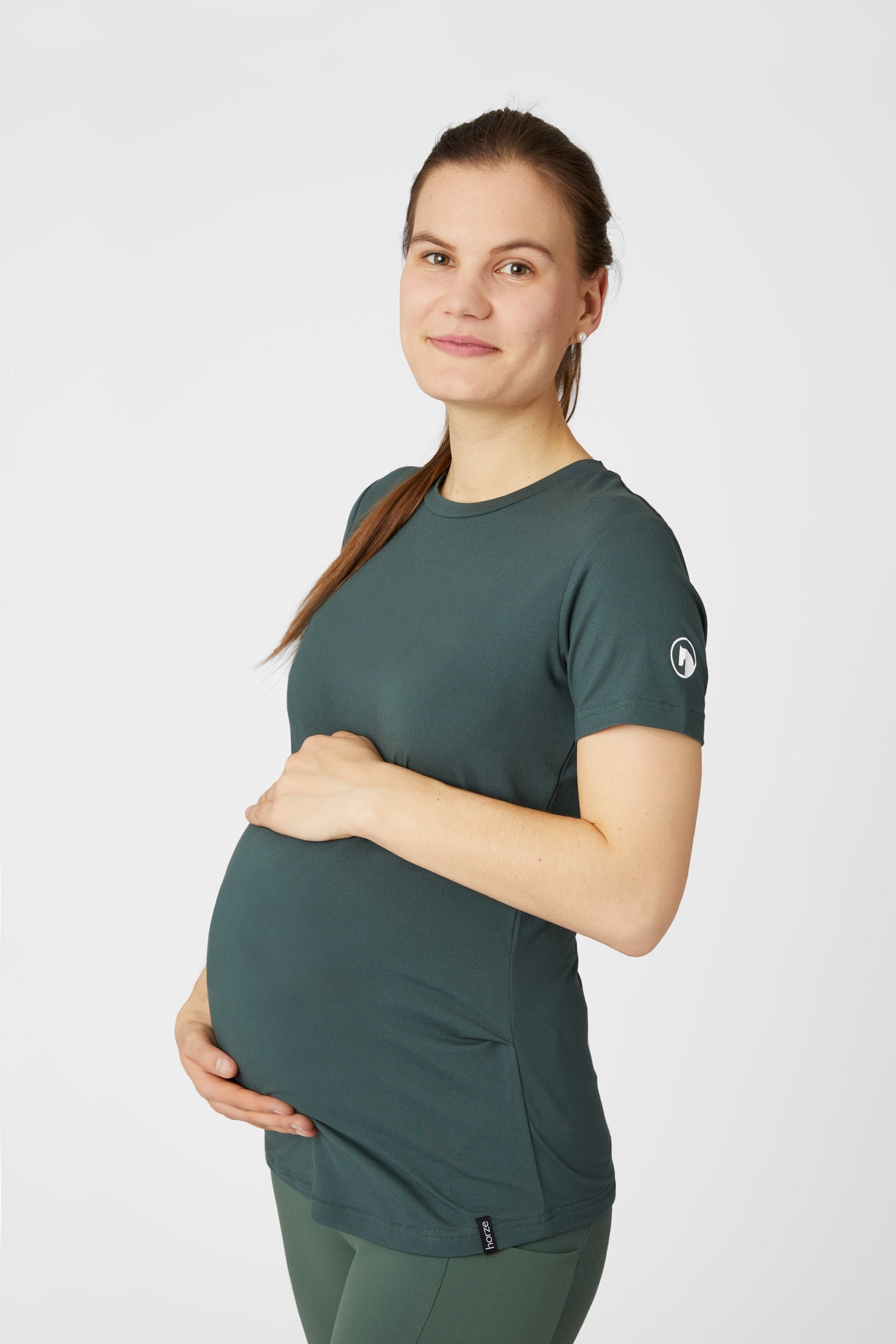Horze Lily Maternity toiminnallinen t-paita Naisten ratsastusvaatteet