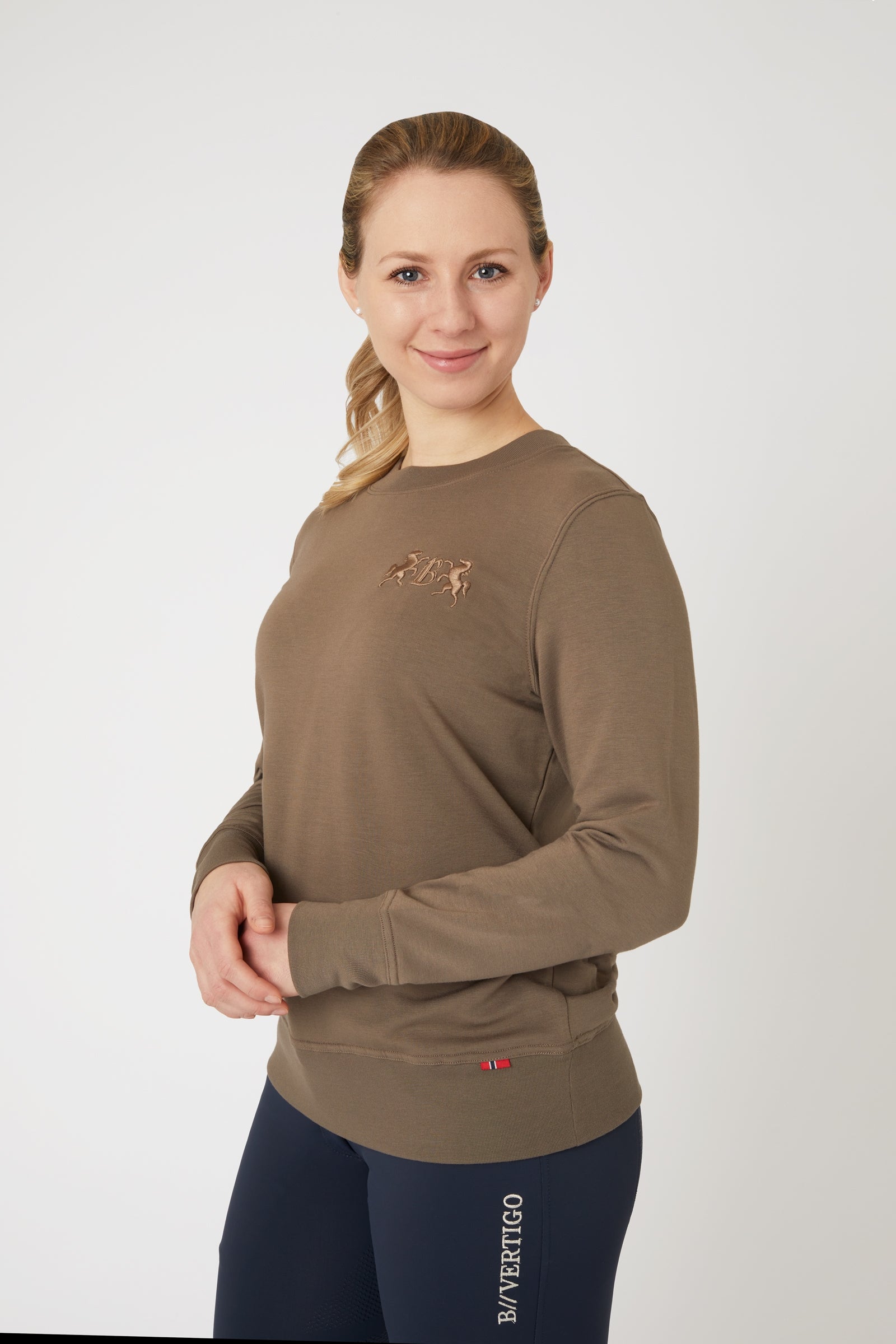 B Vertigo Erica Women's Bamboo Sweatshirt Women’s Riding Clothing