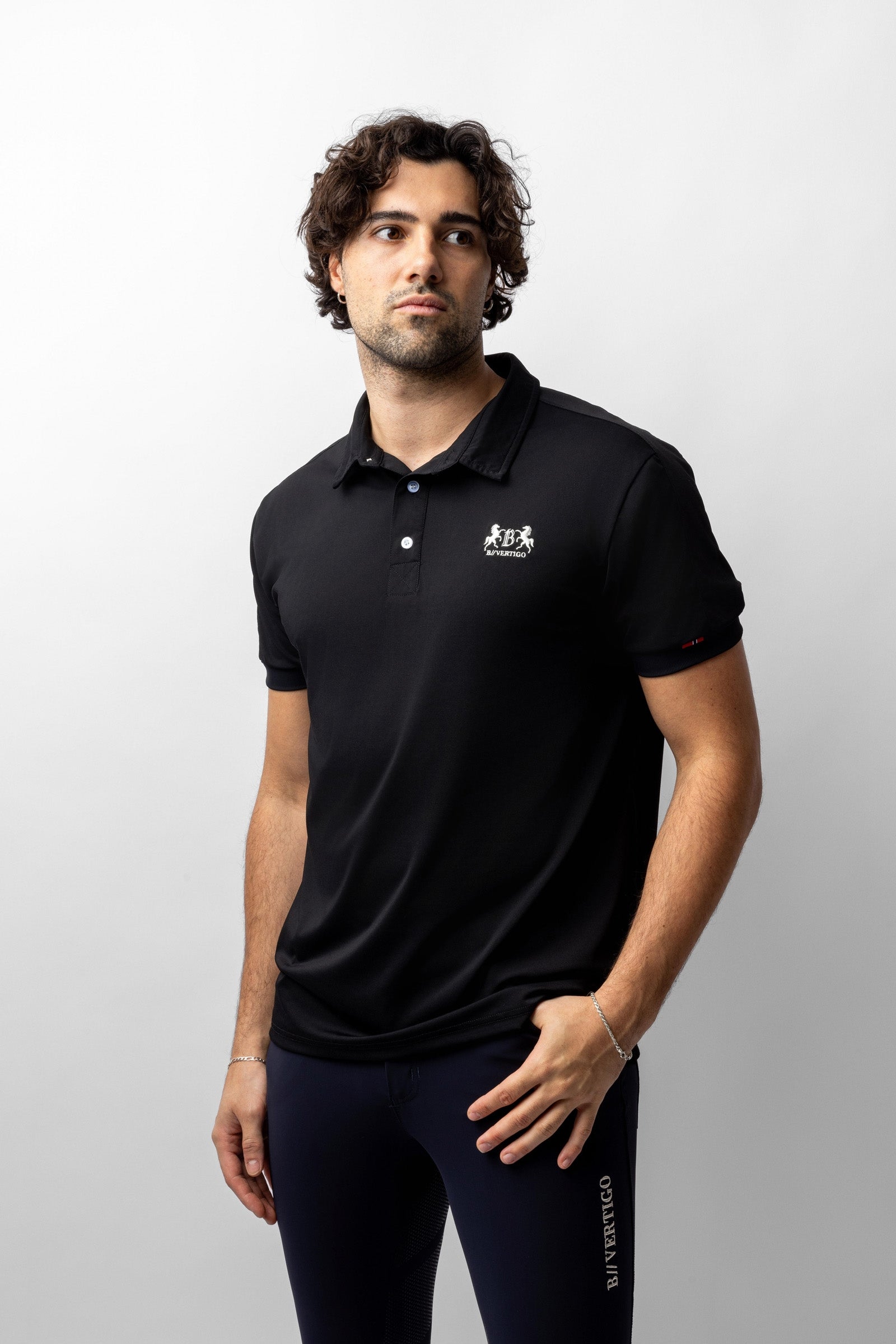 B Vertigo Flynn Men's Functional Polo Shirt Mens Riding Clothing