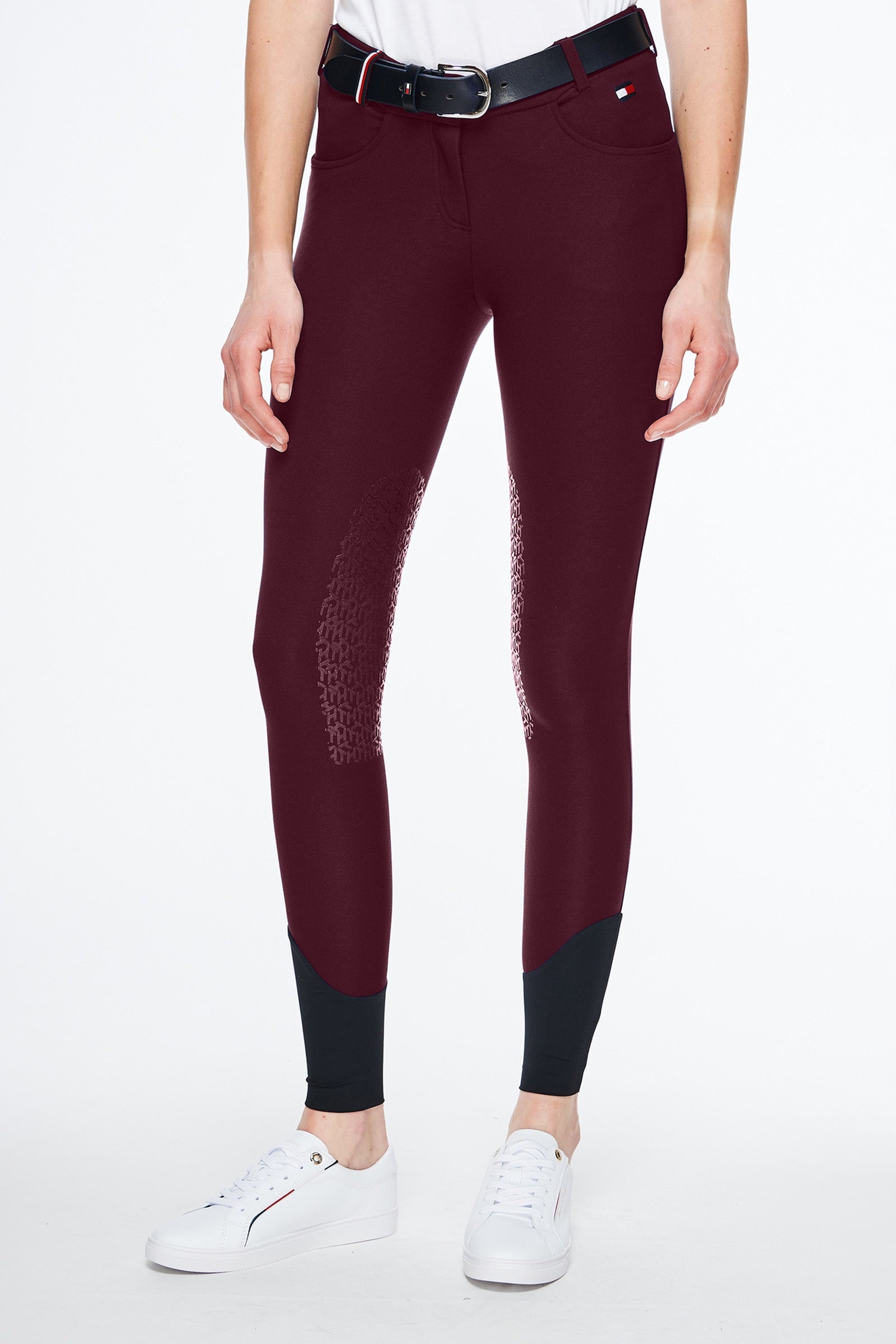 Tommy Hilfiger Equestrian Classic Style Kneegrip Breeches for Women Womens Breeches