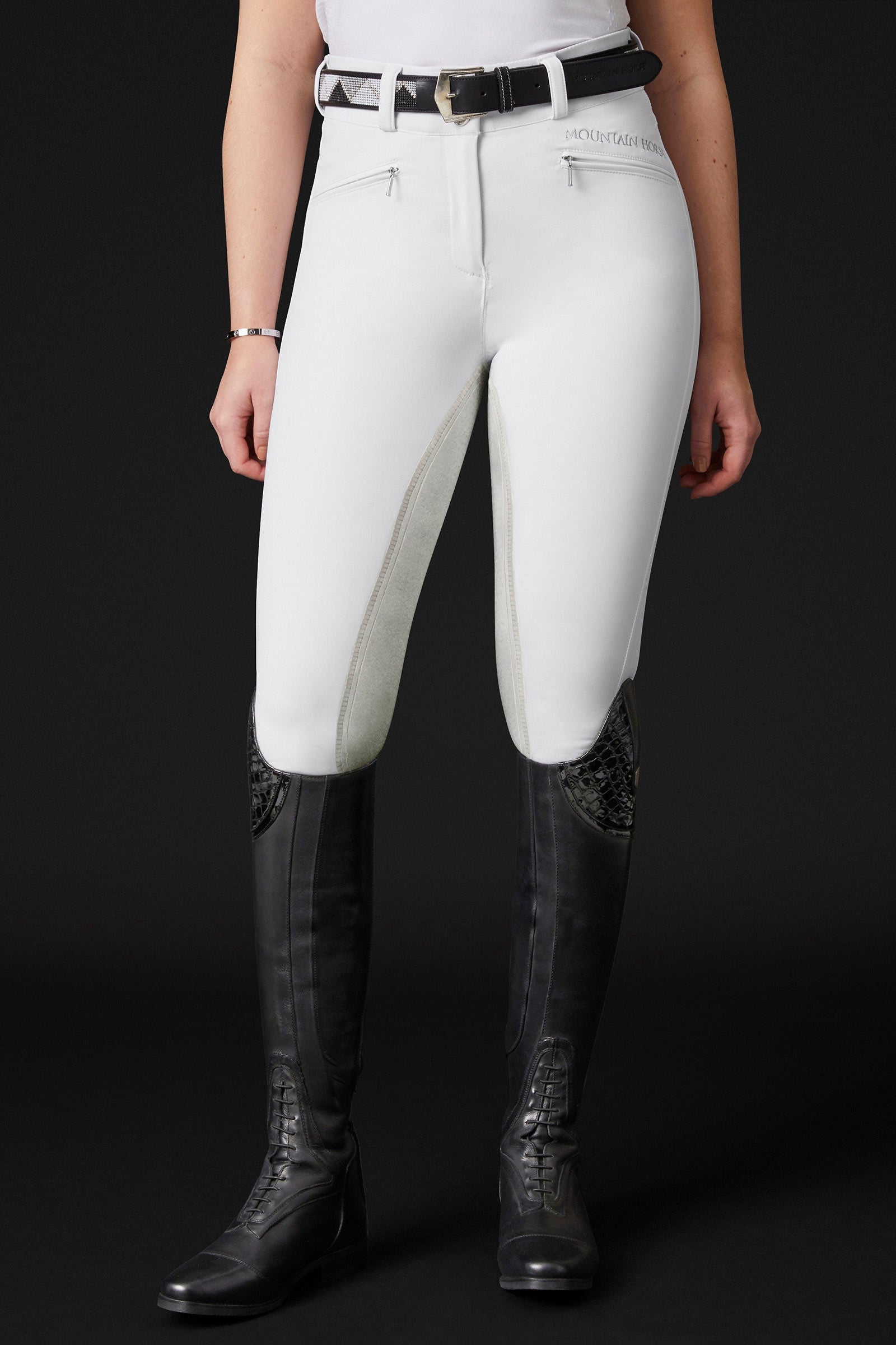 Mountain Horse Diana Women's Full Seat Breeches With Imitation Leather Womens Breeches