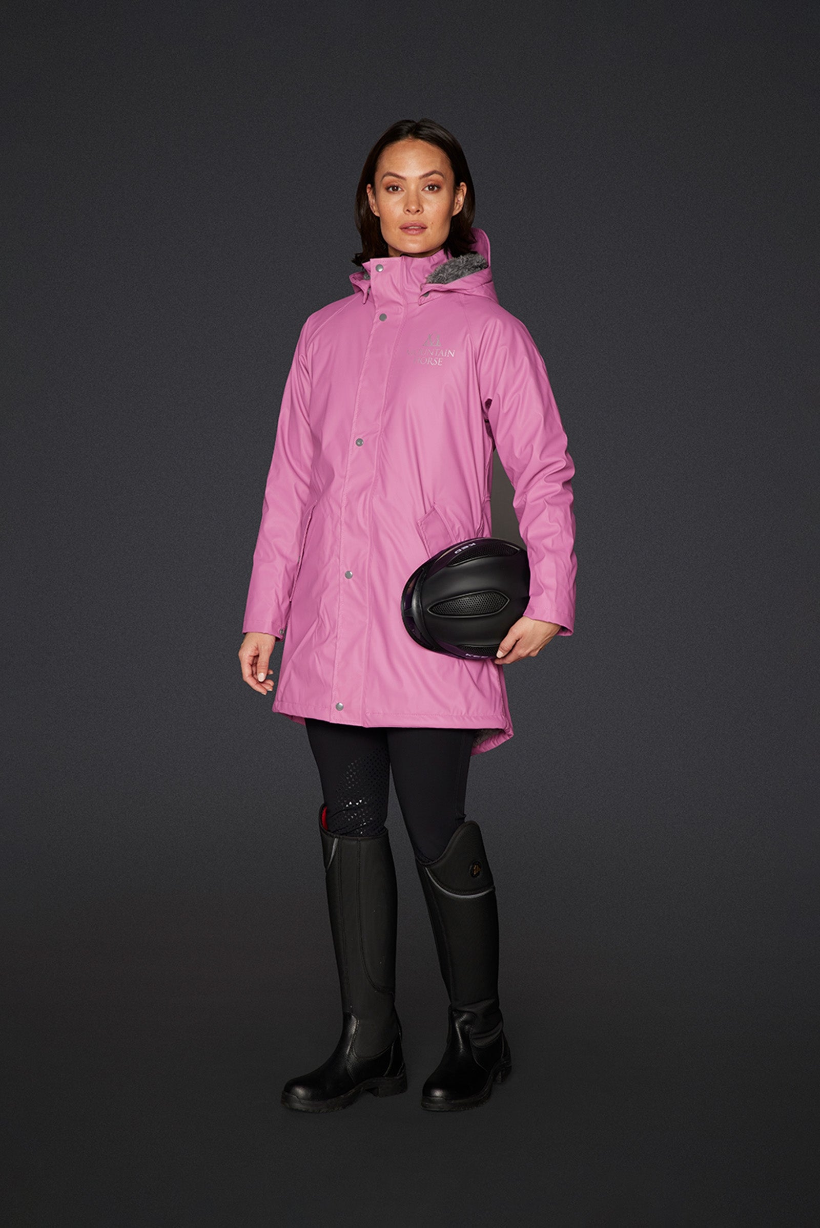 Mountain Horse Spirit JR sadetakki Lasten ratsastusvaatteet