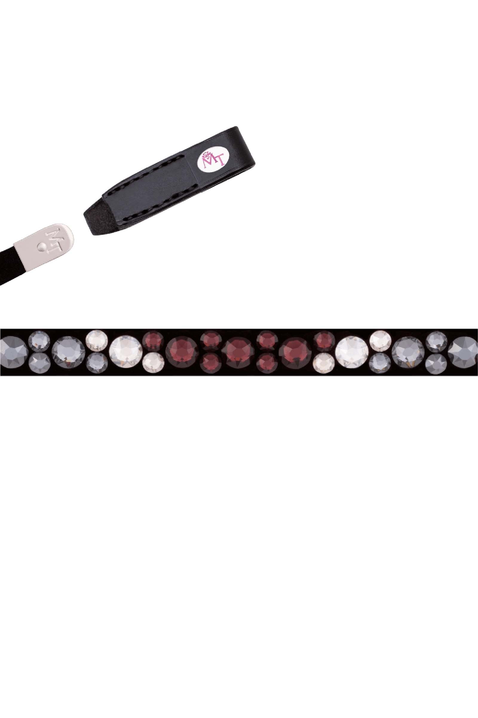 MagicTack Magic Tack Burgundy Black By Lia & Alfi Bling Classic otsapanta Suitset & Ohjat