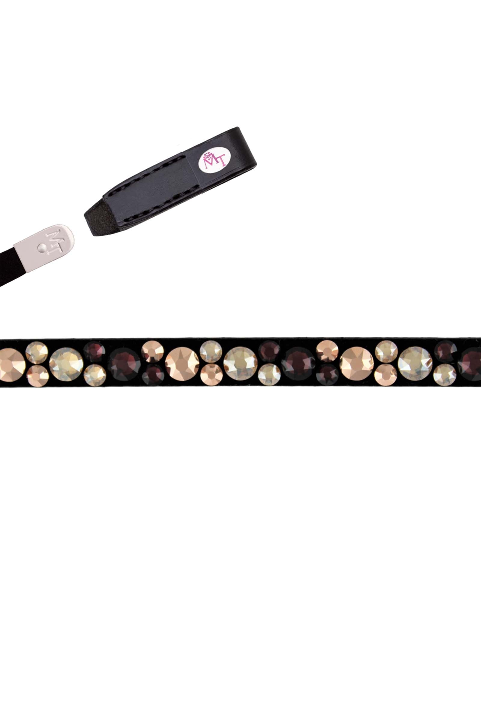 MagicTack Magic Tack Crystal Merlot Gold Bling Classic otsapanta Suitset & Ohjat