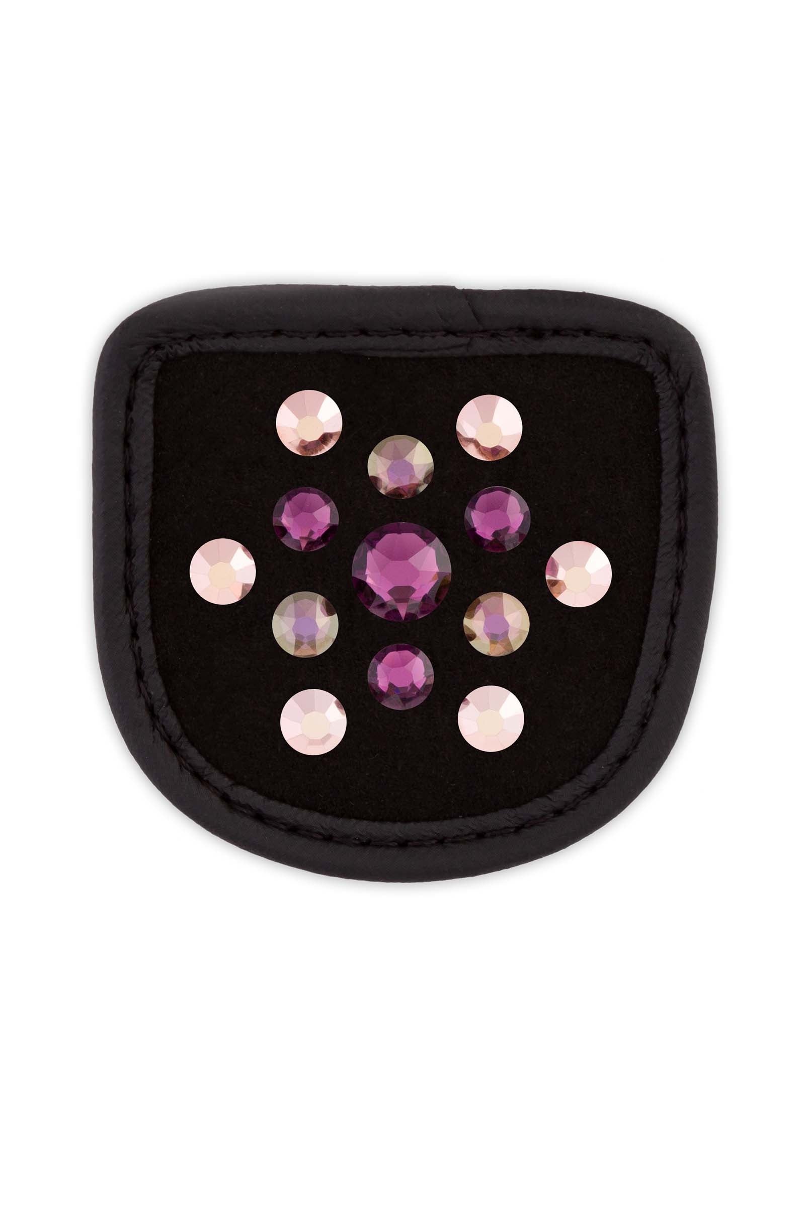 MagicTack Deep Berry Riding Gloves Patches Riding Gloves