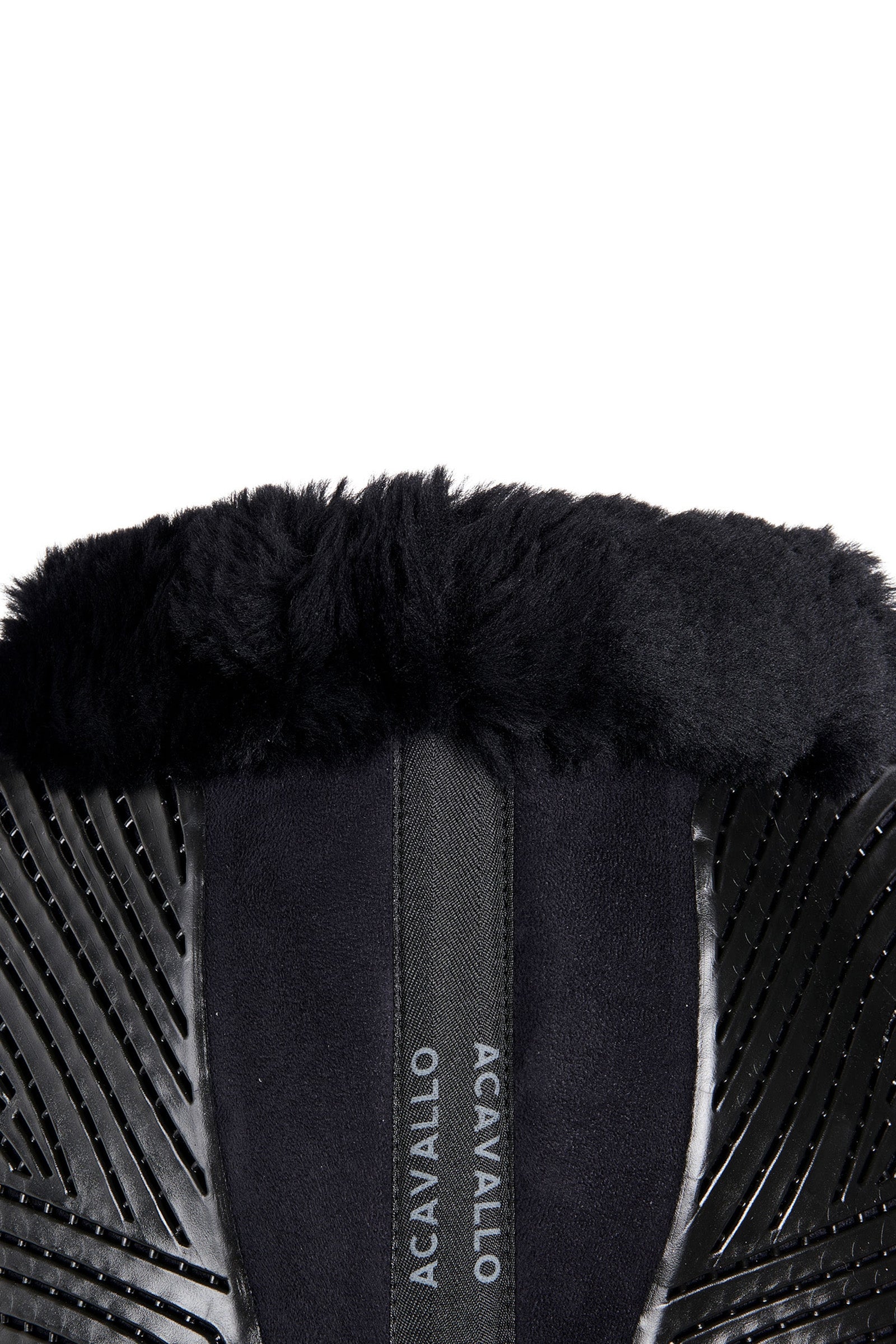 Acavallo Close Contact Gel & Memory Foam Half Pad with Sheepskin Saddle Pads