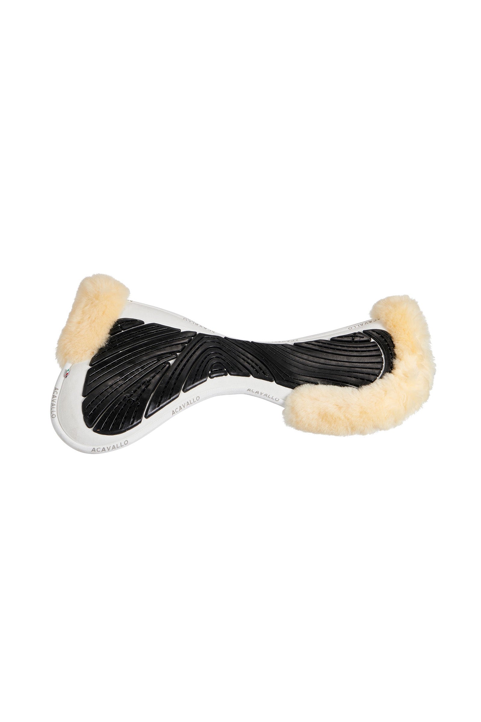 Acavallo Close Contact Gel & Memory Foam Half Pad with Sheepskin Saddle Pads