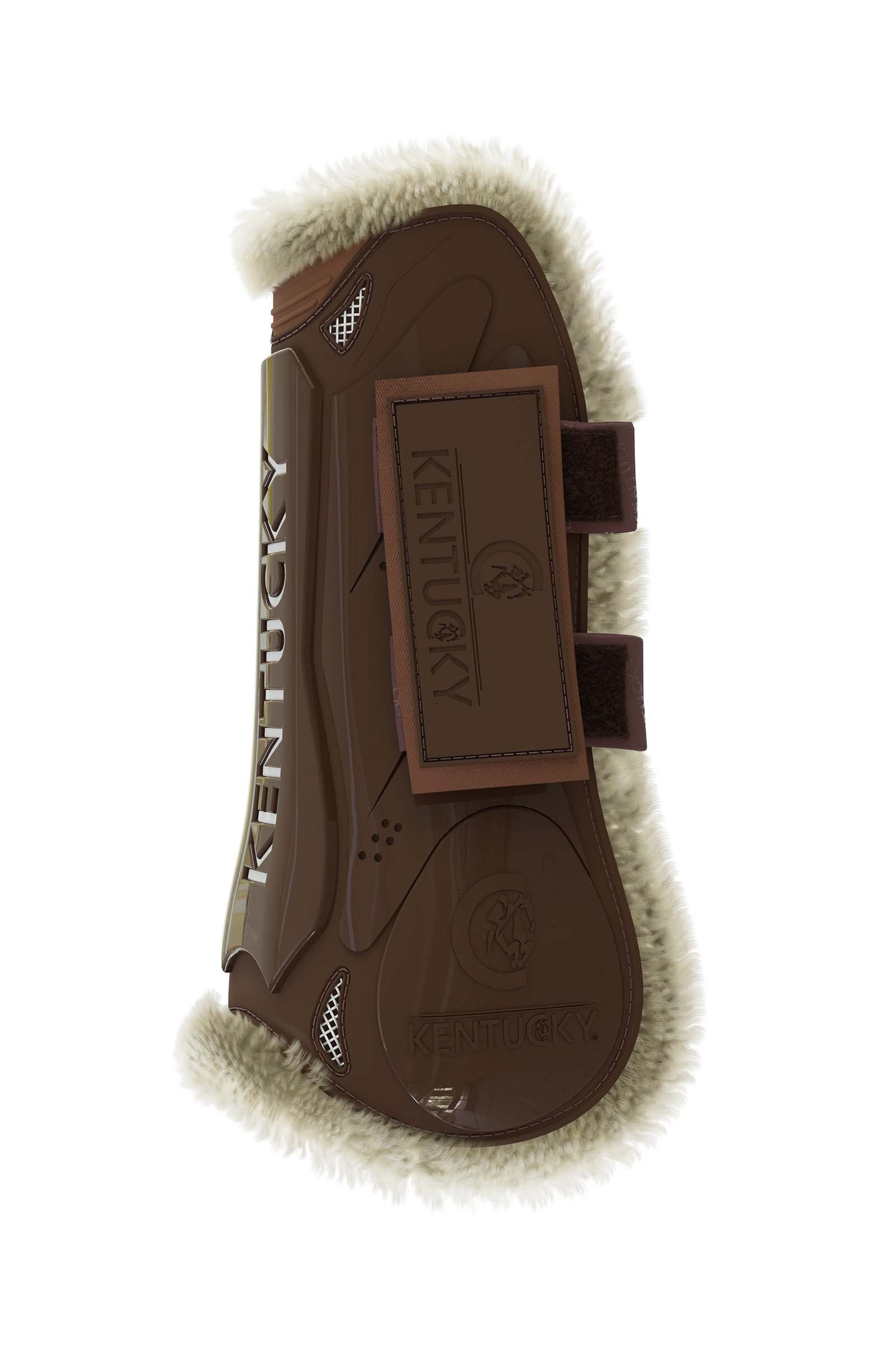 Kentucky Horsewear Vegan Sheepskin jännesuojat tarrakiinnityksillä Leg Protection & Hoof Protection for Horses