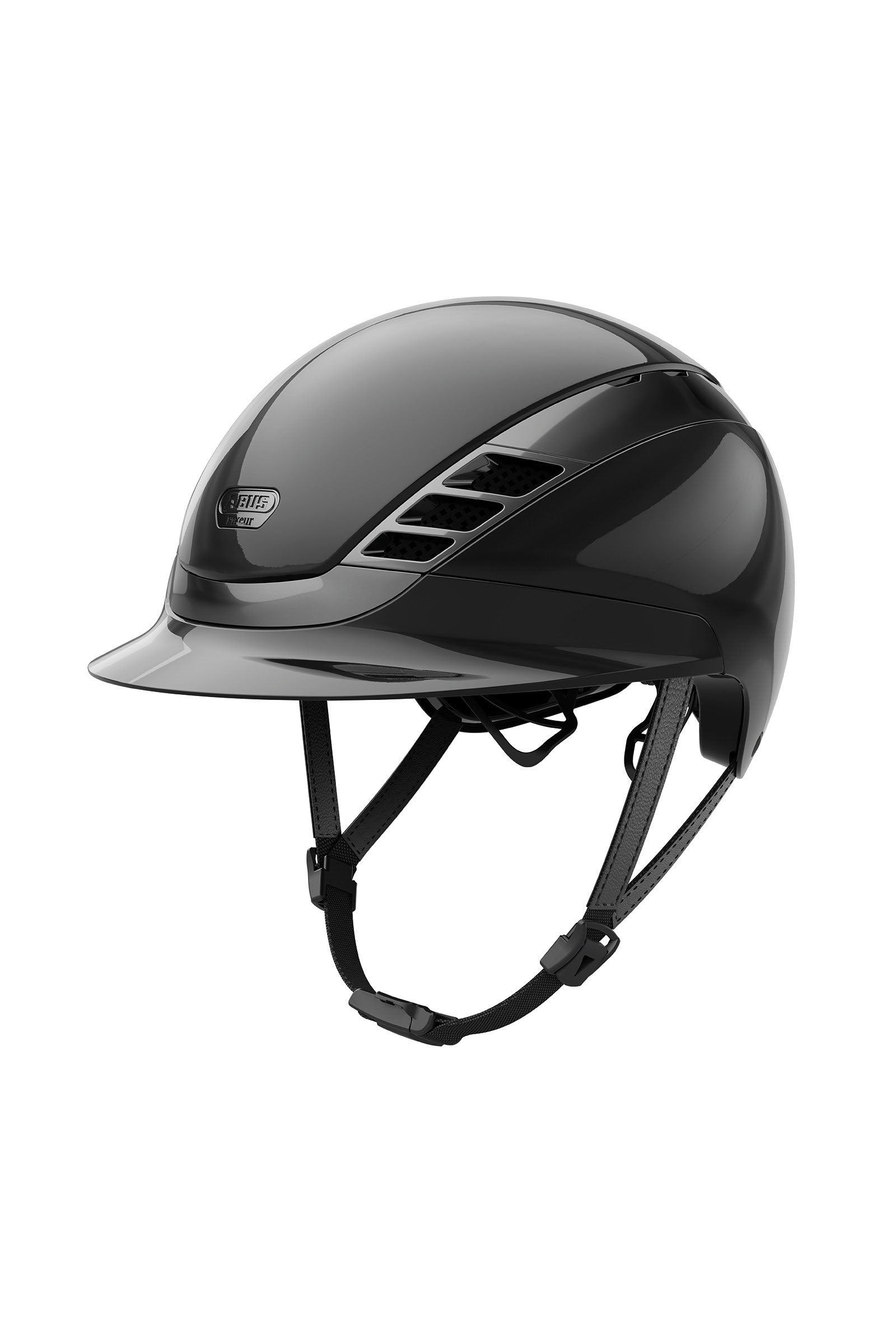 Abus Pikeur AirLuxe Chrome ratsastuskypärä Ratsastuskypärät & Turvaliivit
