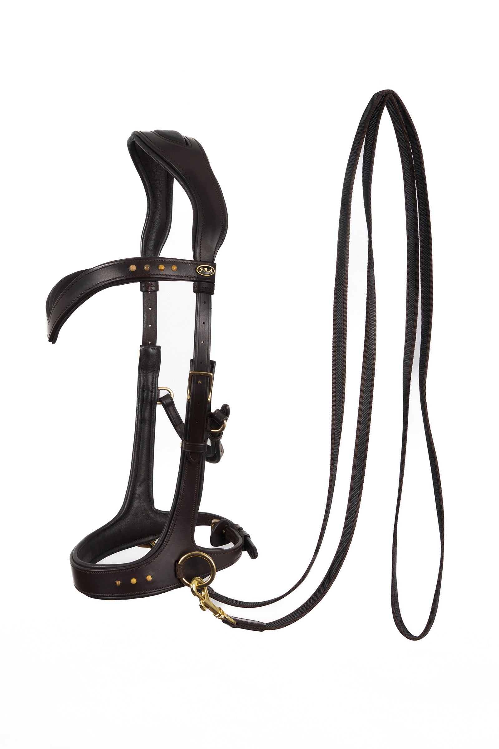 F.R.A. Freedom Riding Articles Glory Sidepull With Reins (System 3), brown Bridles & Reins