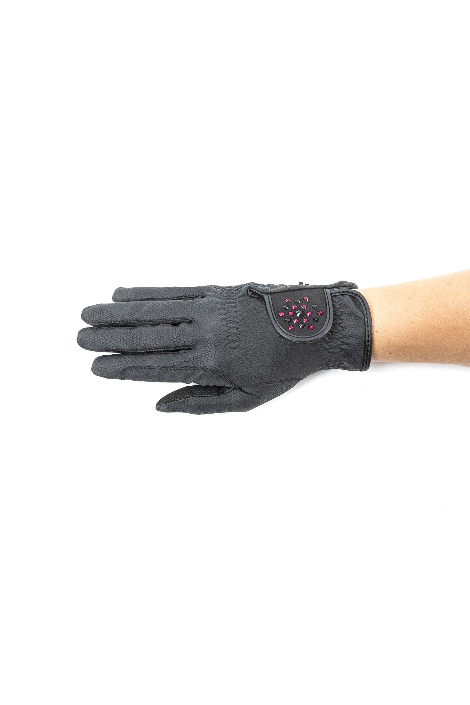 RSL Ascona Riding Gloves with Glitter Stones Ratsastushanskat
