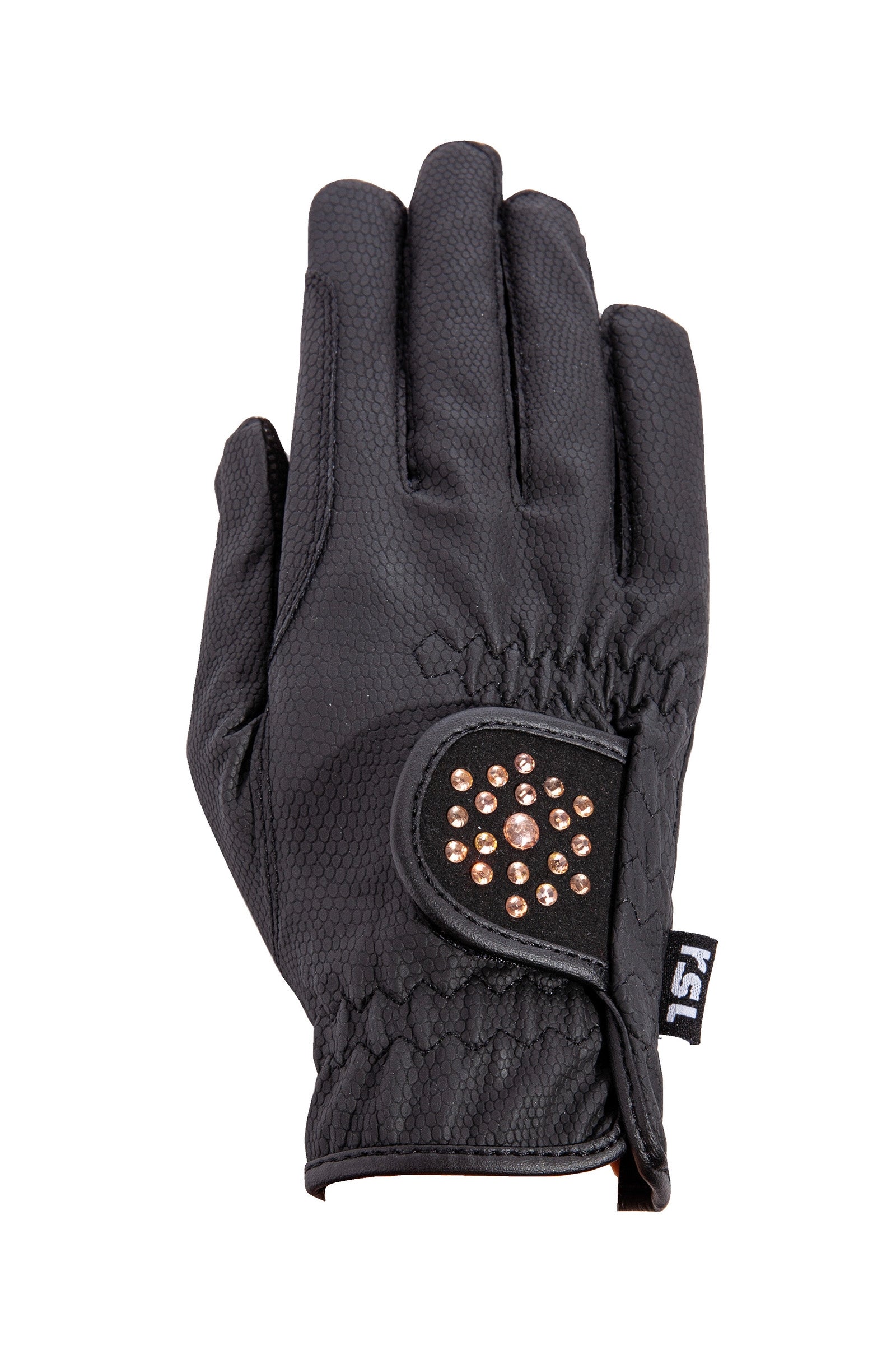 RSL Ascona Riding Gloves with Glitter Stones Ratsastushanskat