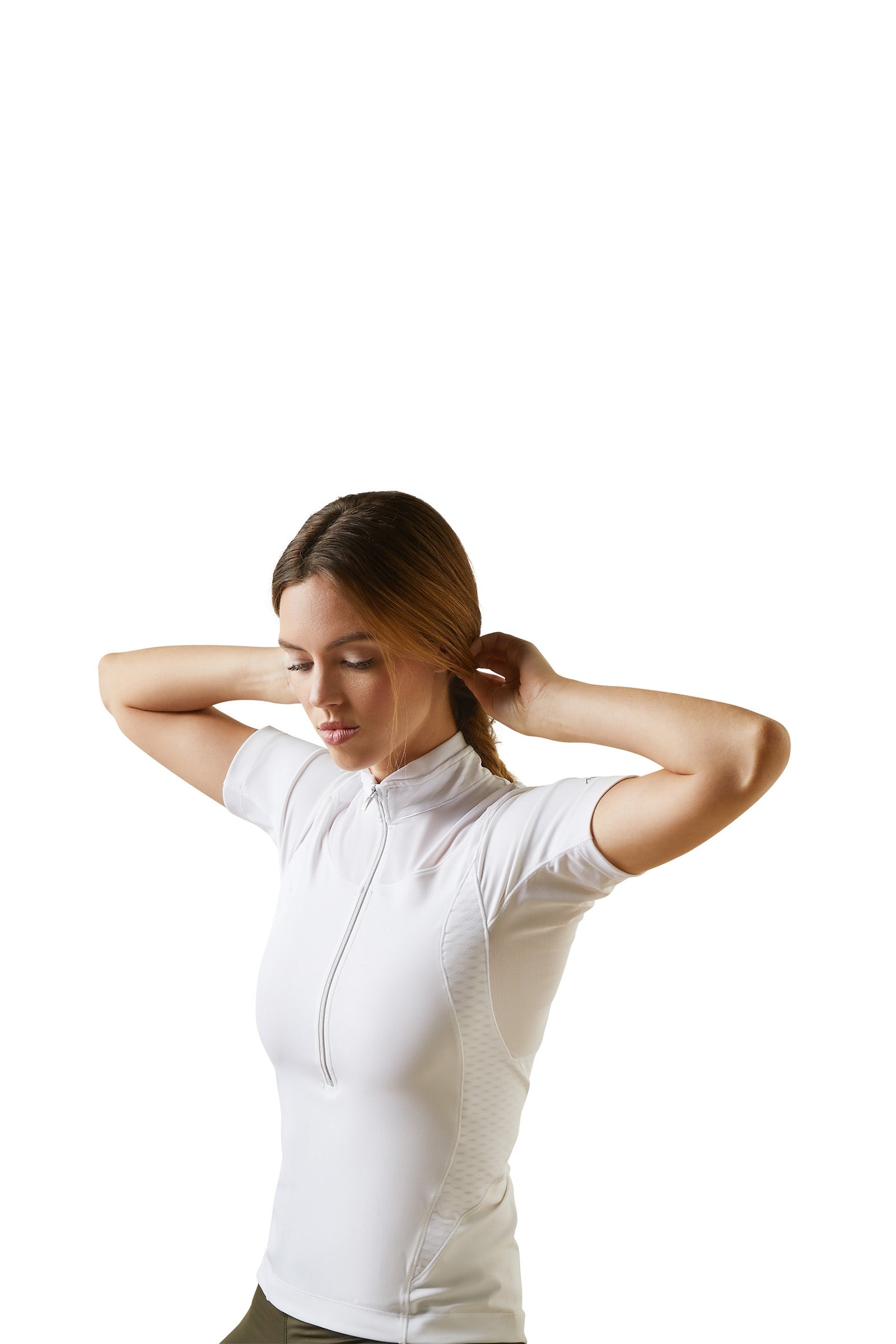 Ariat Ascent naisten 1/4 vetoketjullinen kilpailupaita Naisten ratsastusvaatteet