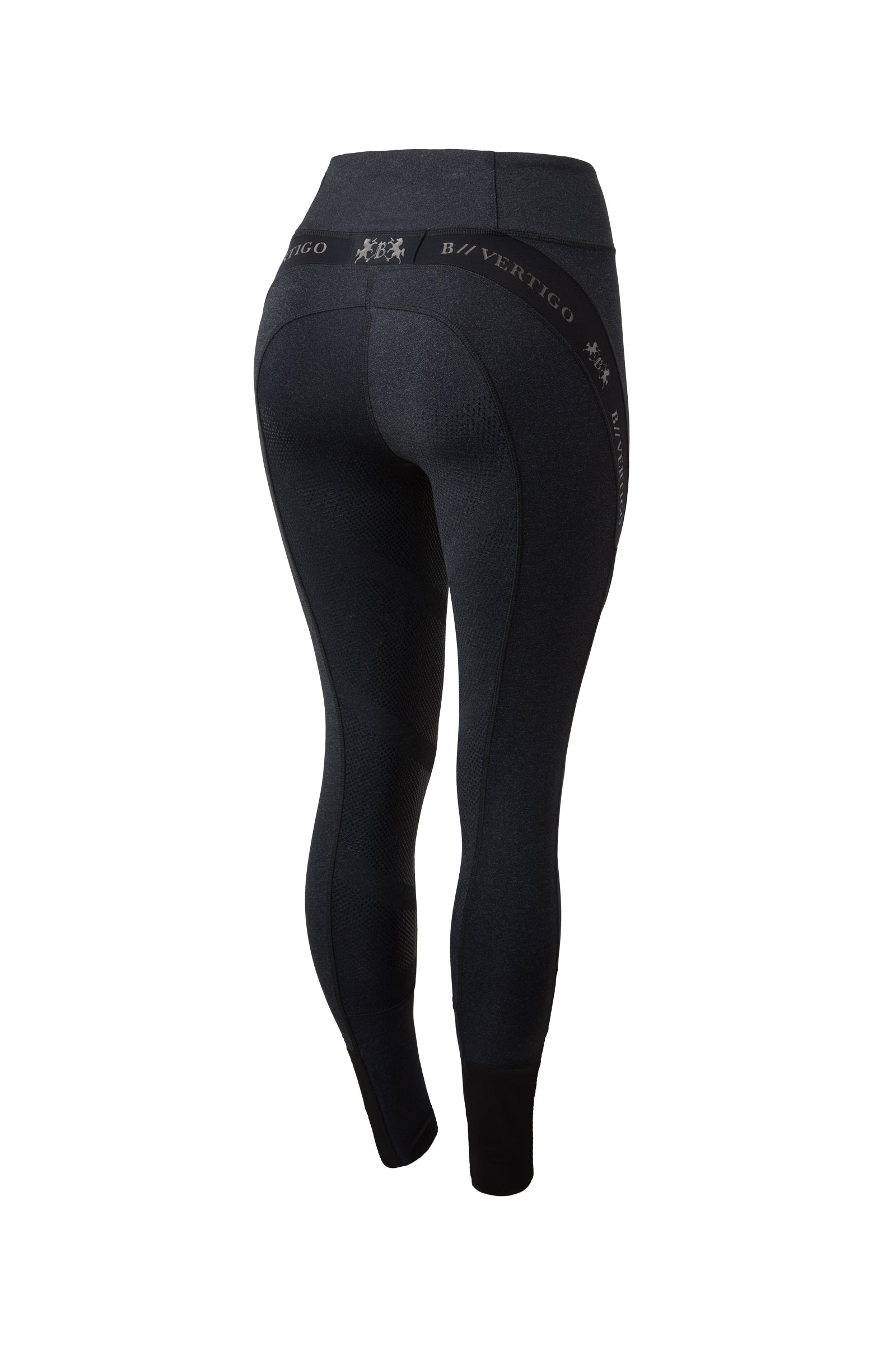 B Vertigo Jenny Women's Silicone Full Seat Riding Tights UPF 40+ Womens Breeches