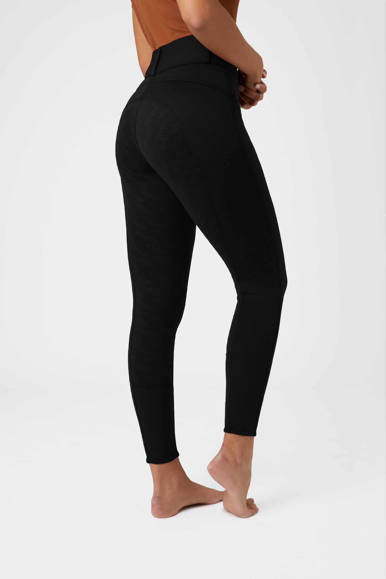 Horze Naisten kokopaikkaiset Mia -termoratsastushousut silikonipainatuksilla Womens Breeches