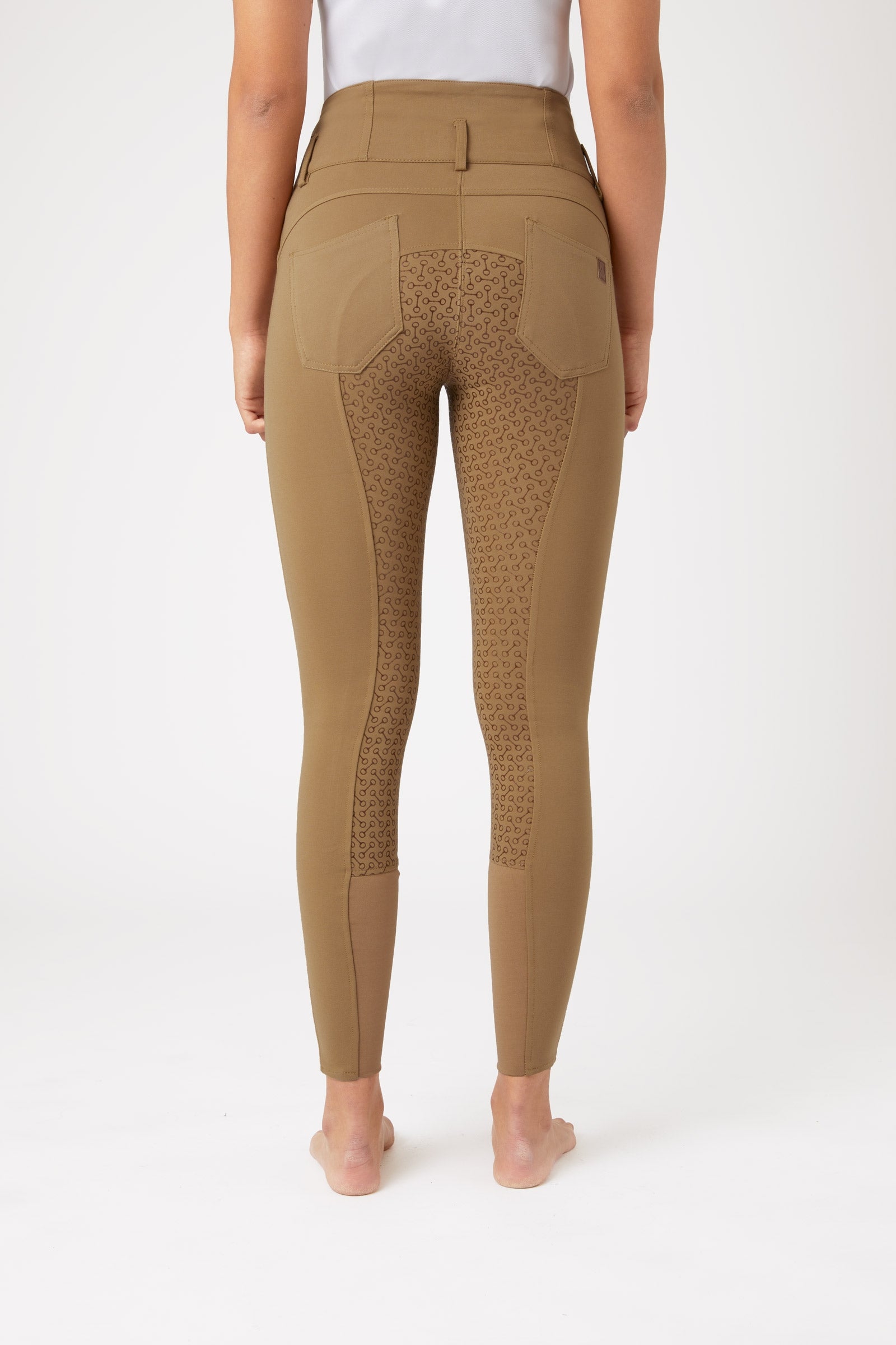 Horze Tara Women's High Waist Full Seat Breeches Womens Breeches