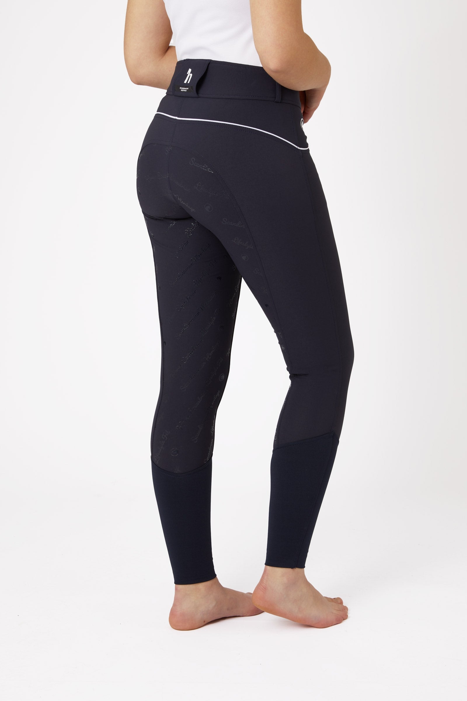 Horze Nordic Performance naisten kokopaikkaiset ratsastushousut silikonigripillä, UPF 50+ Womens Breeches