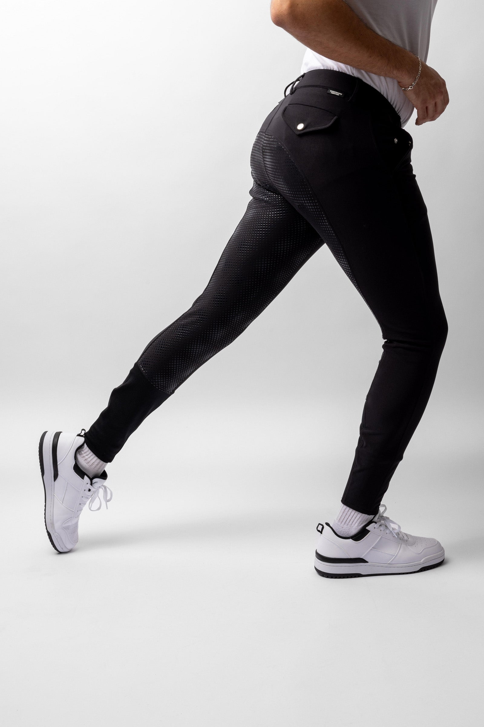 Horze Grand Prix Men's Silicone Full Seat Breeches Mens Riding Clothing