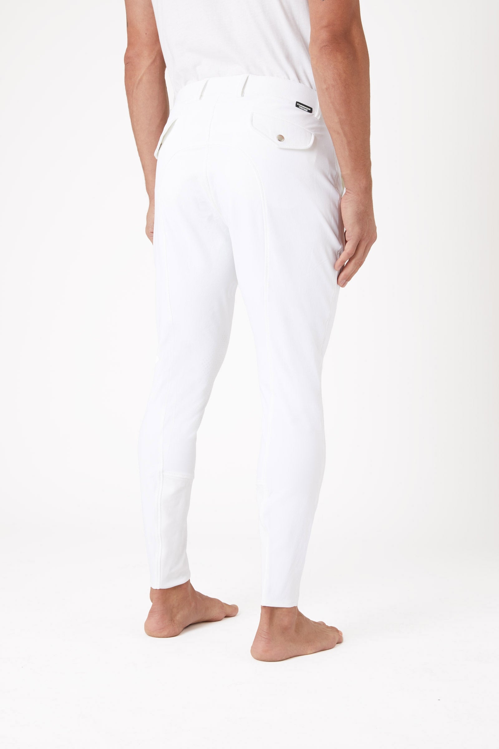 Horze Grand Prix miesten ratsastushousut silikonisella polvipaikalla Miesten ratsastusvaatteet