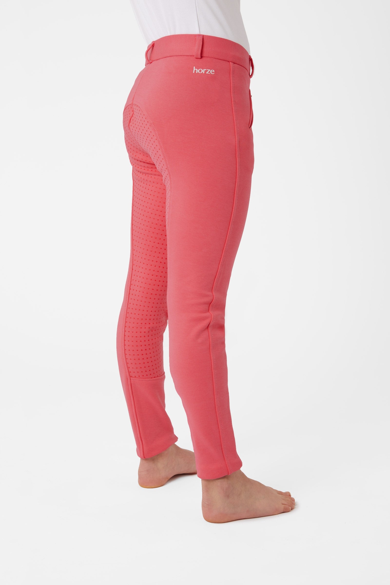 Horze Kids Active Silicone Grip Full Seat Breeches Kids Apparel