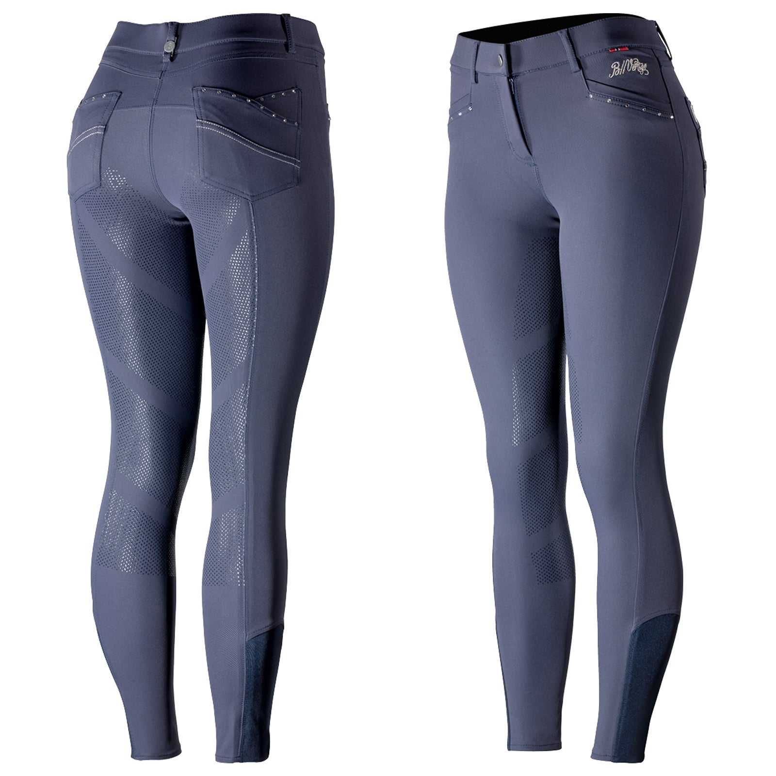 B Vertigo Olivia naisten kokopaikkaiset ratsastushousut silikonigripillä, UPF 50+ Womens Breeches